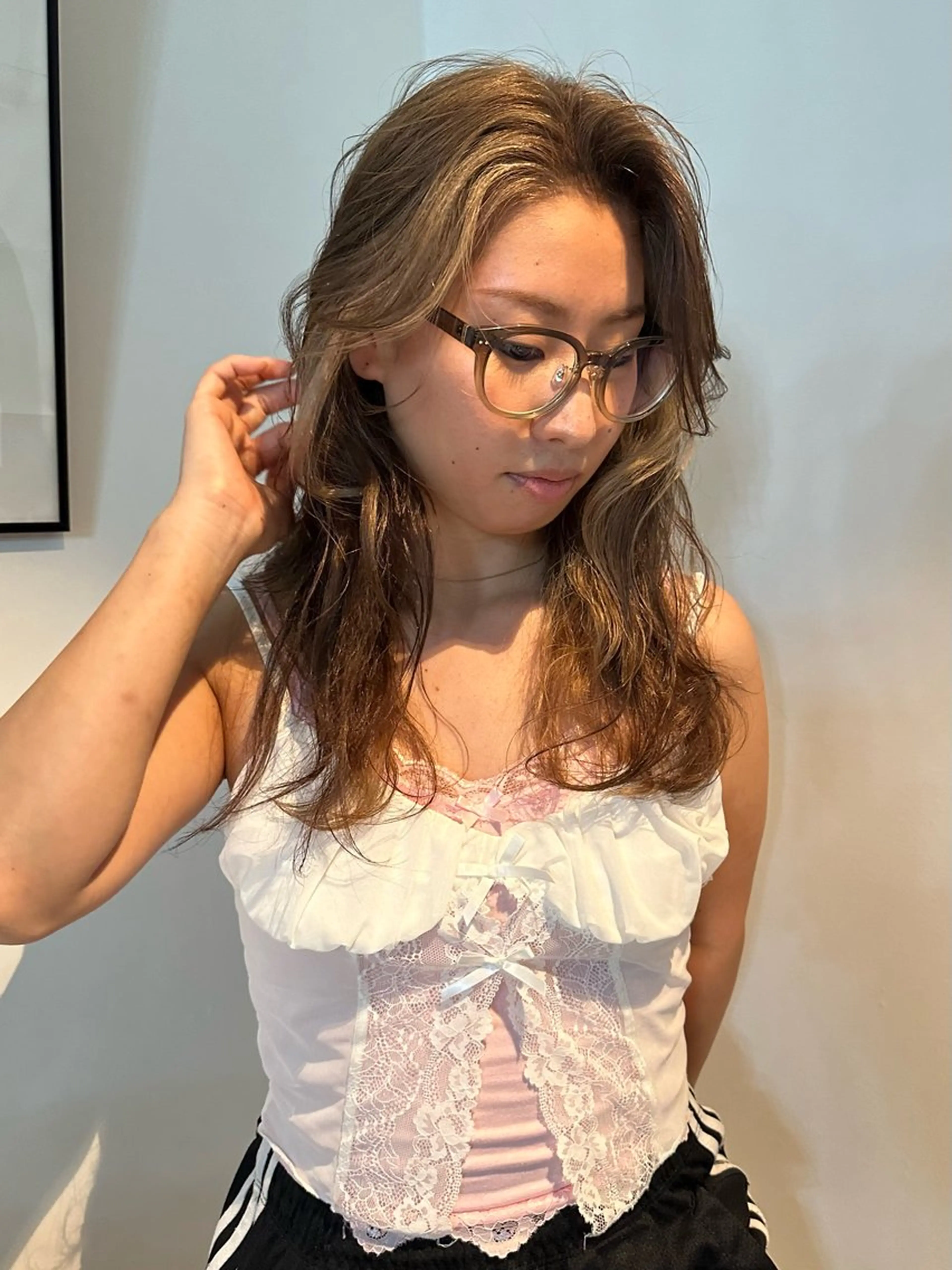 ロング カラー 🎀オイダイラ モモカ🎀のヘアスタイル