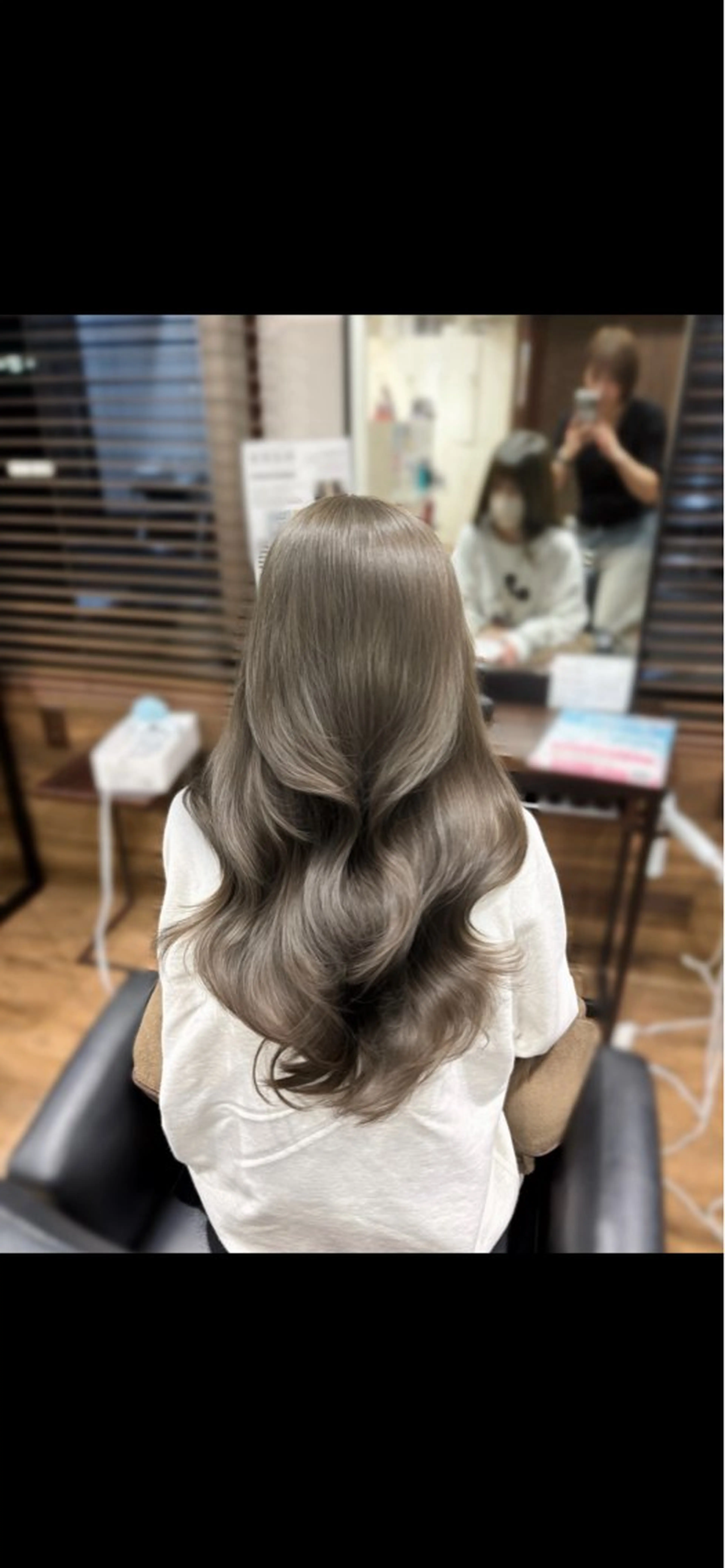 ロング カラー ヘアカラー ❤️‍🔥ベージュカ ラー❤️‍🔥まゆかのヘアスタイル