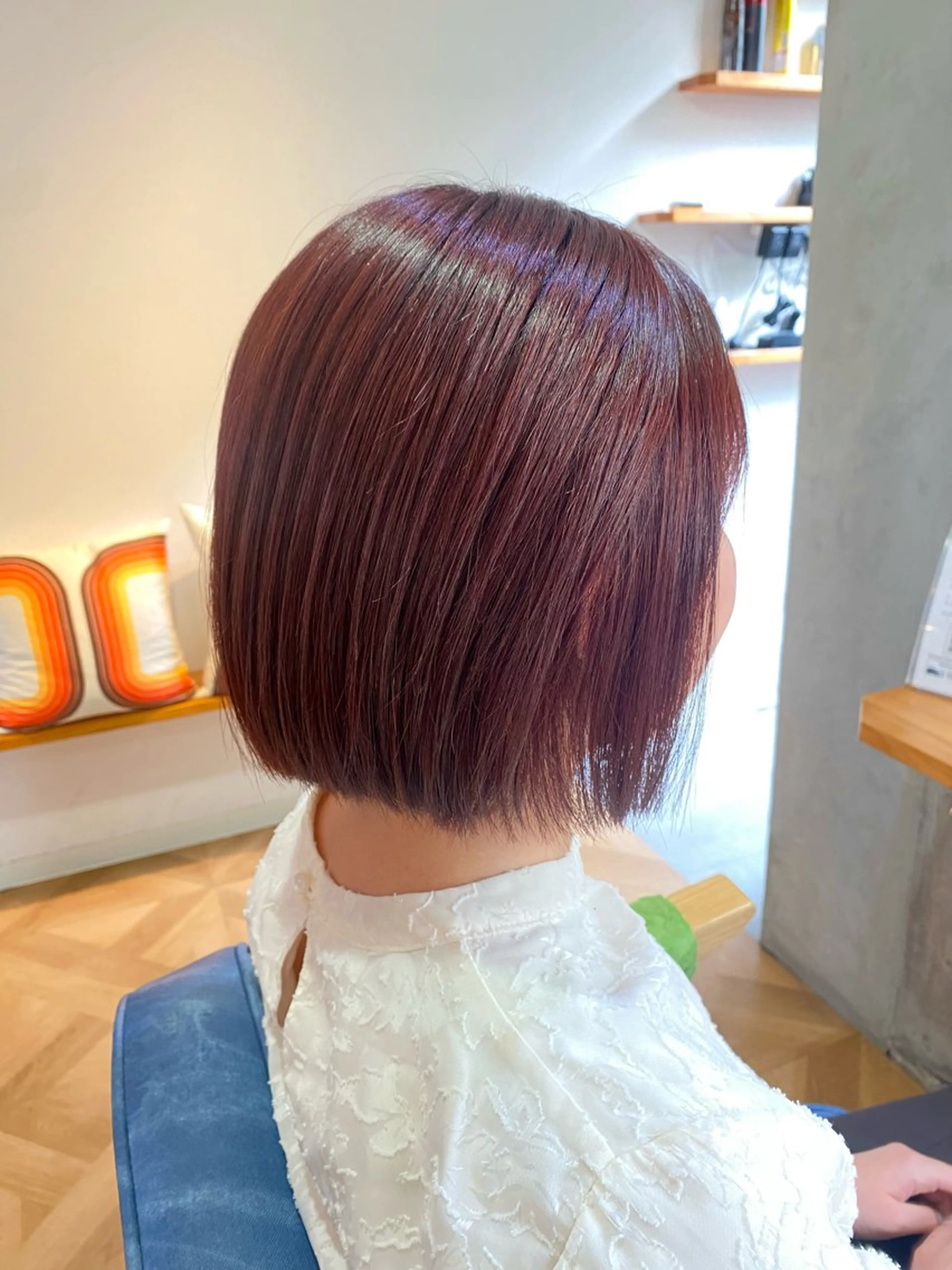 ショート カラー シールエクステ 🪽CHIAKIのヘアスタイル