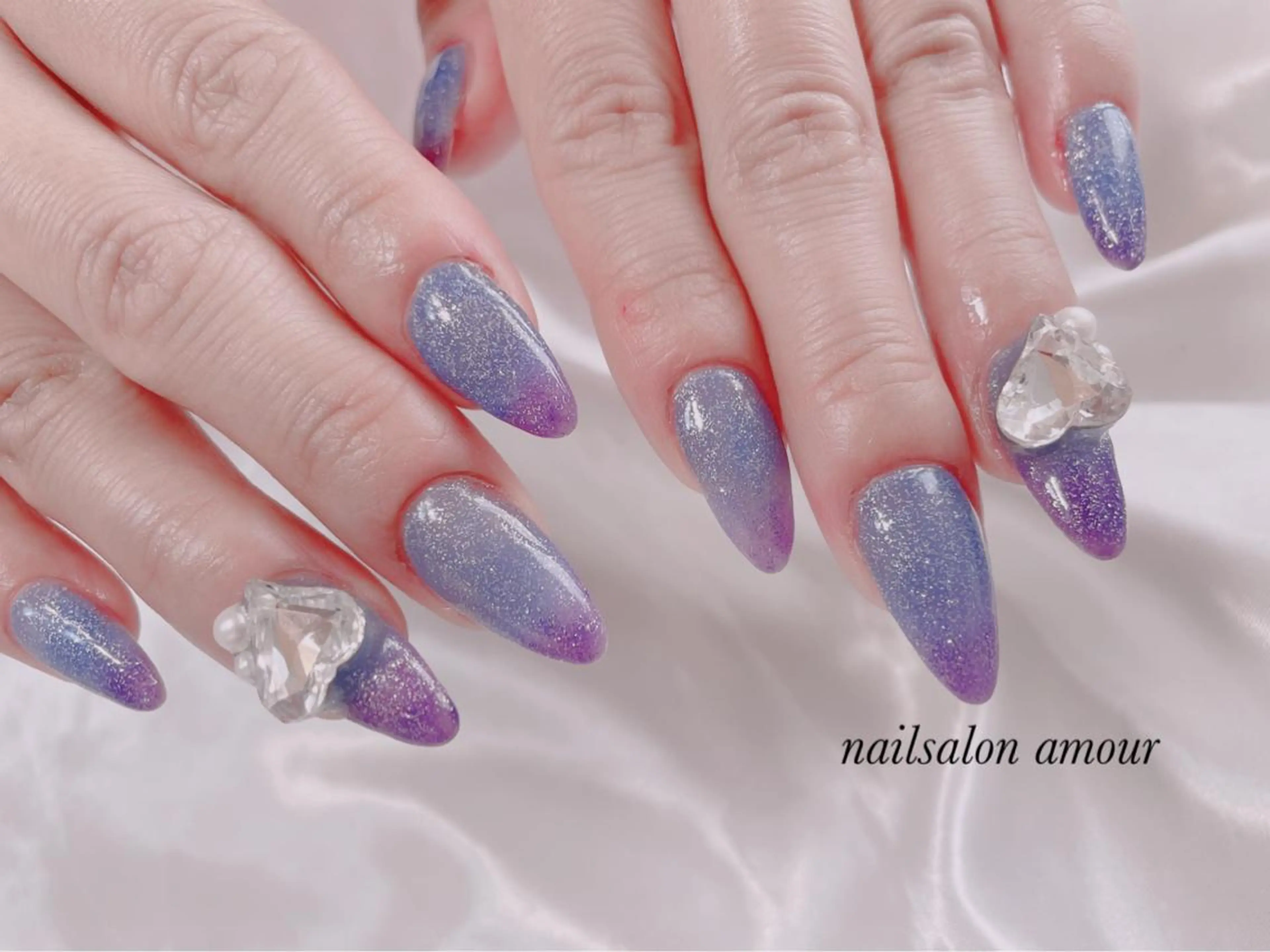 ネイル ジェルネイル nailsalon ♡amour♡のネイルデザイン