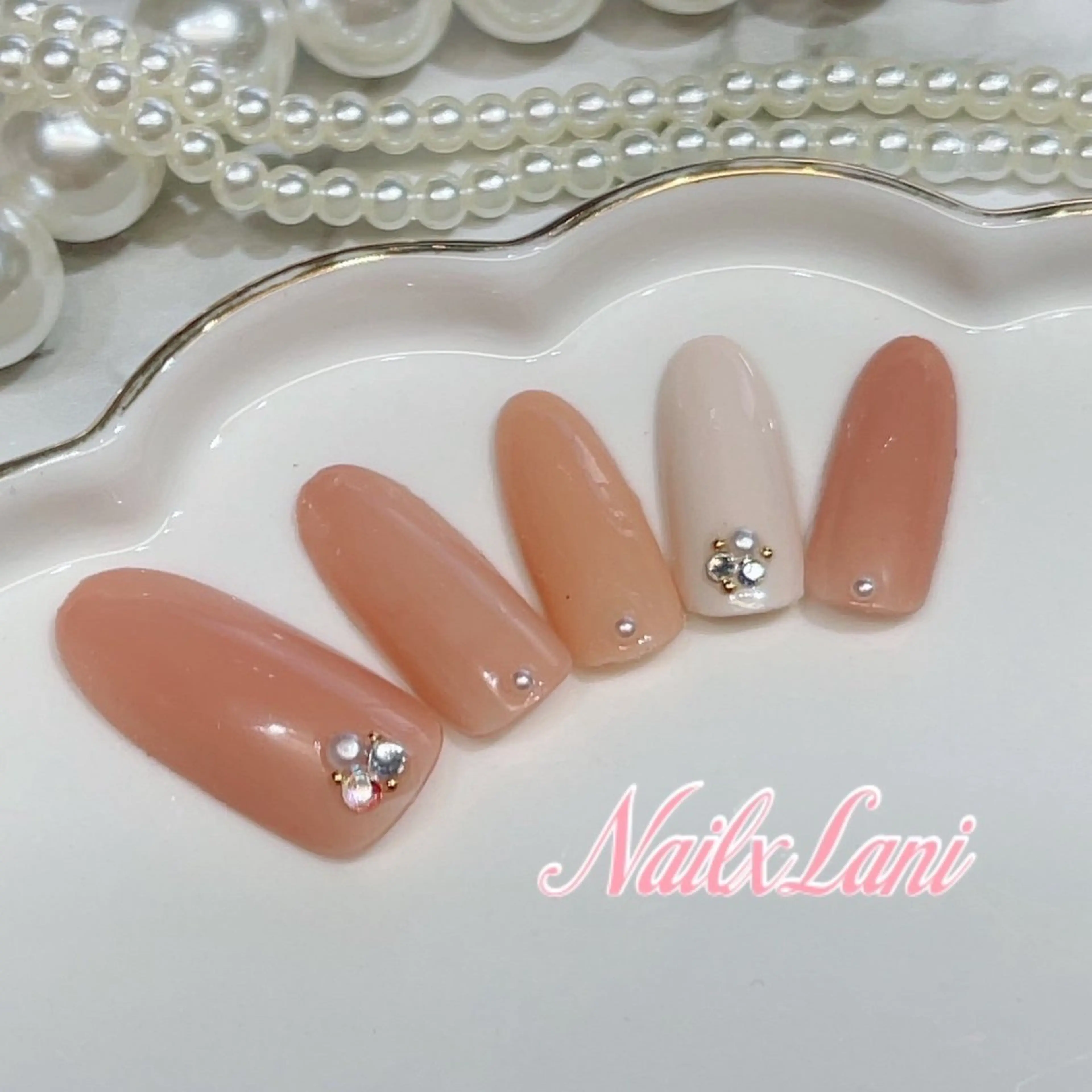 ネイル フットネイル ジェルネイル マグネットネイル パラジェル 練馬駅近ネイルラニ 不細工爪90分で美爪のネイルデザイン