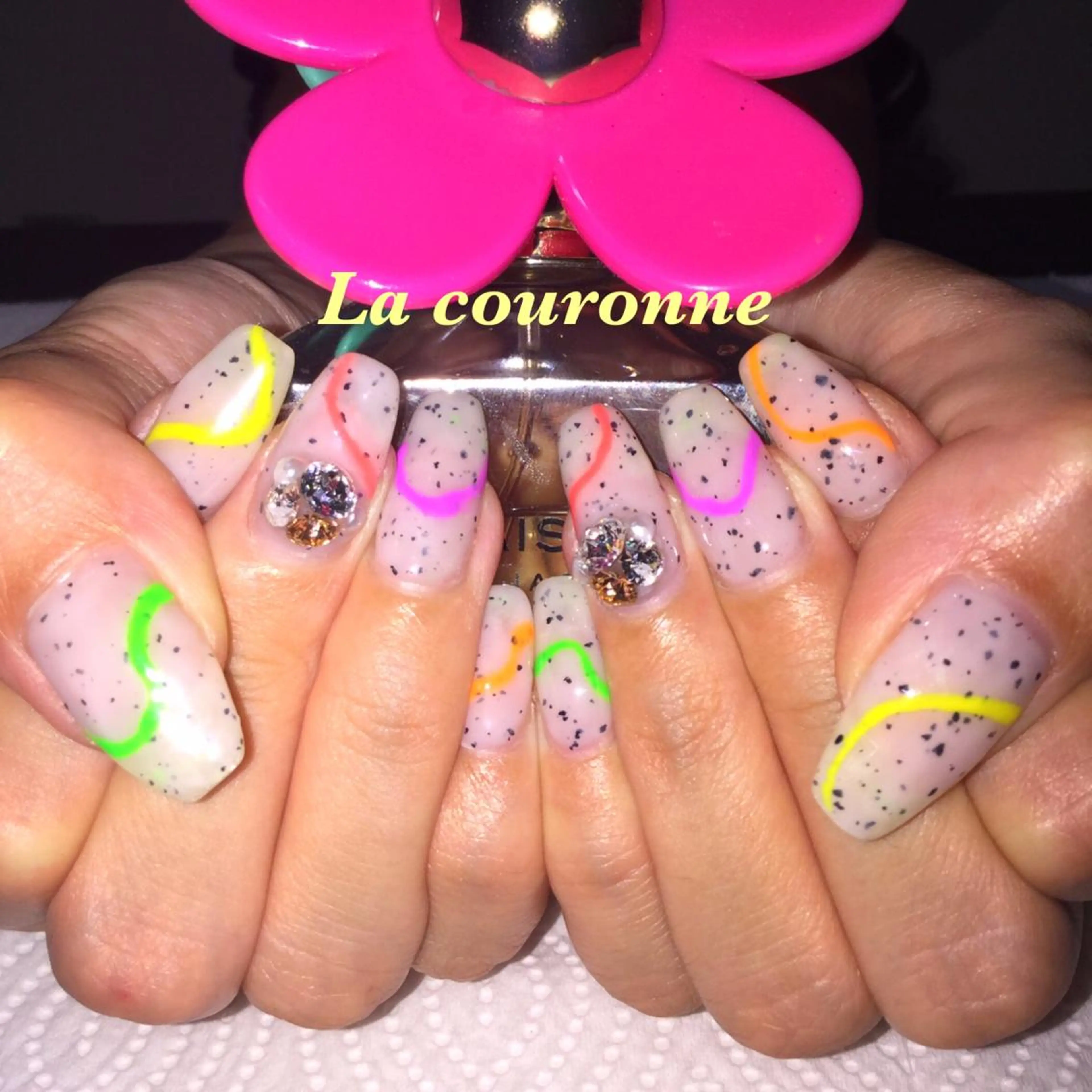 ネイル ジェルネイル ハンドネイル Lacouronne NATSUMIのネイルデザイン