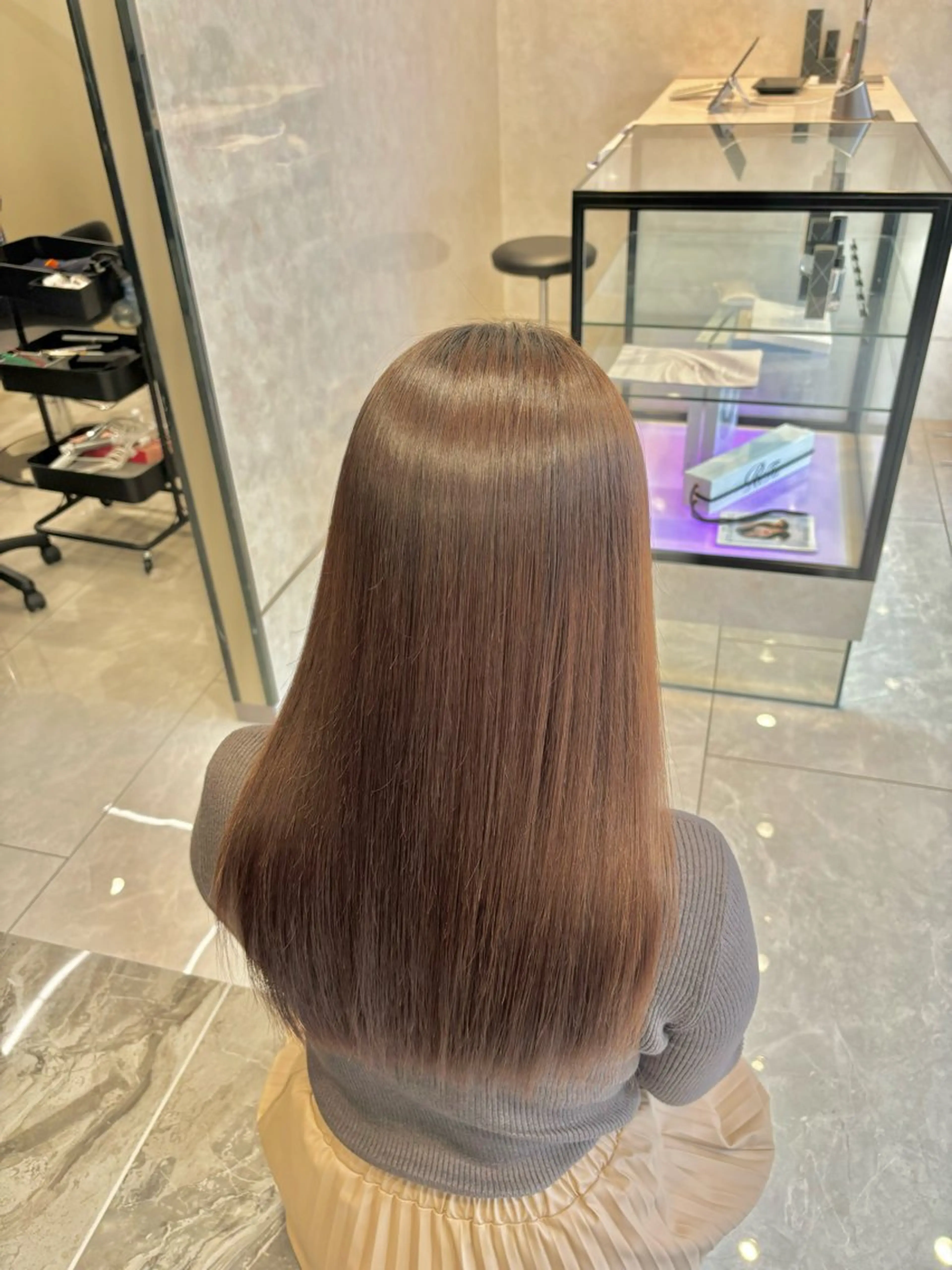 ロング 縮毛矯正 藤田優介 [大宮/縮毛矯正]のヘアスタイル