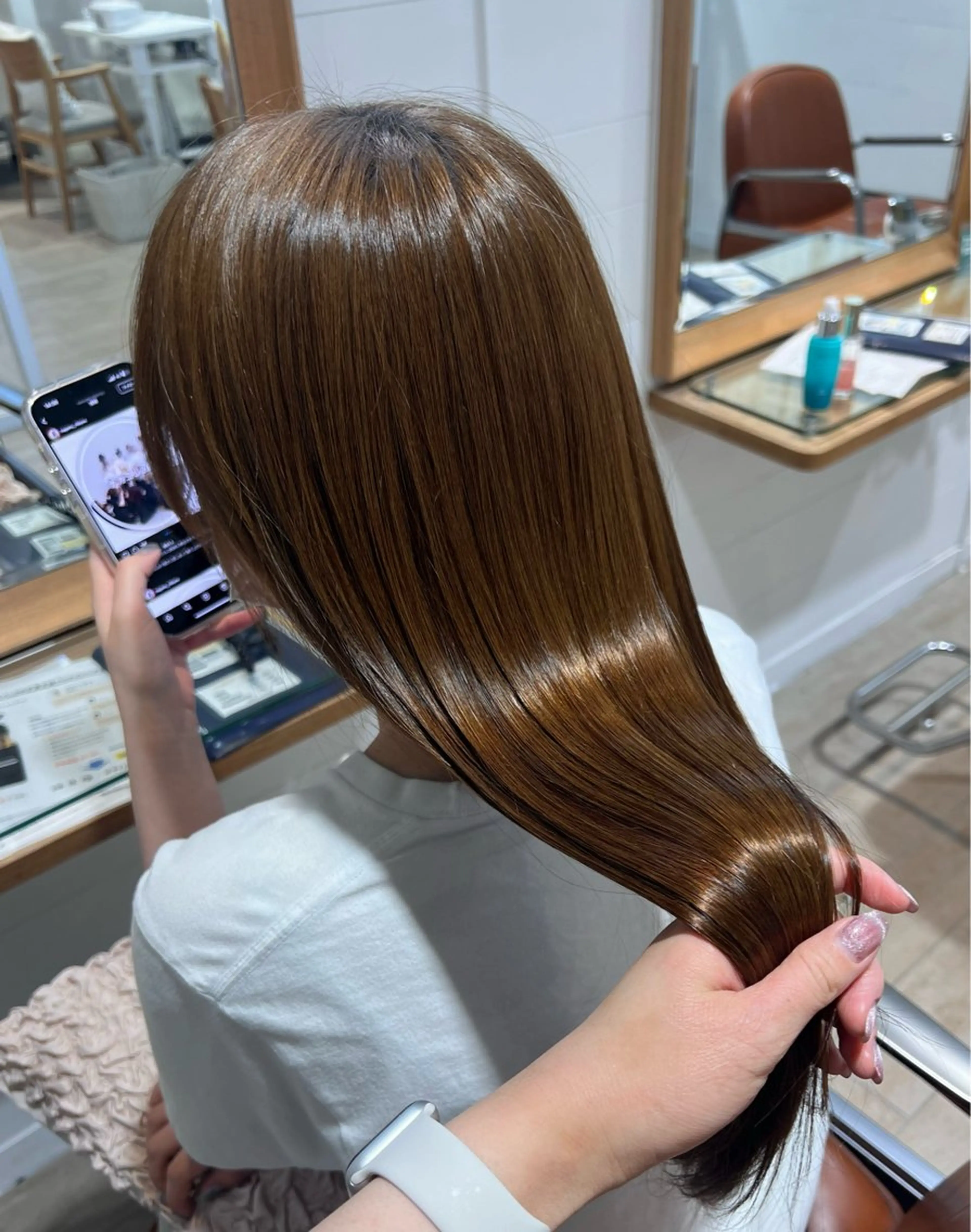 ロング モデル募集 セイノチヒロのヘアスタイル