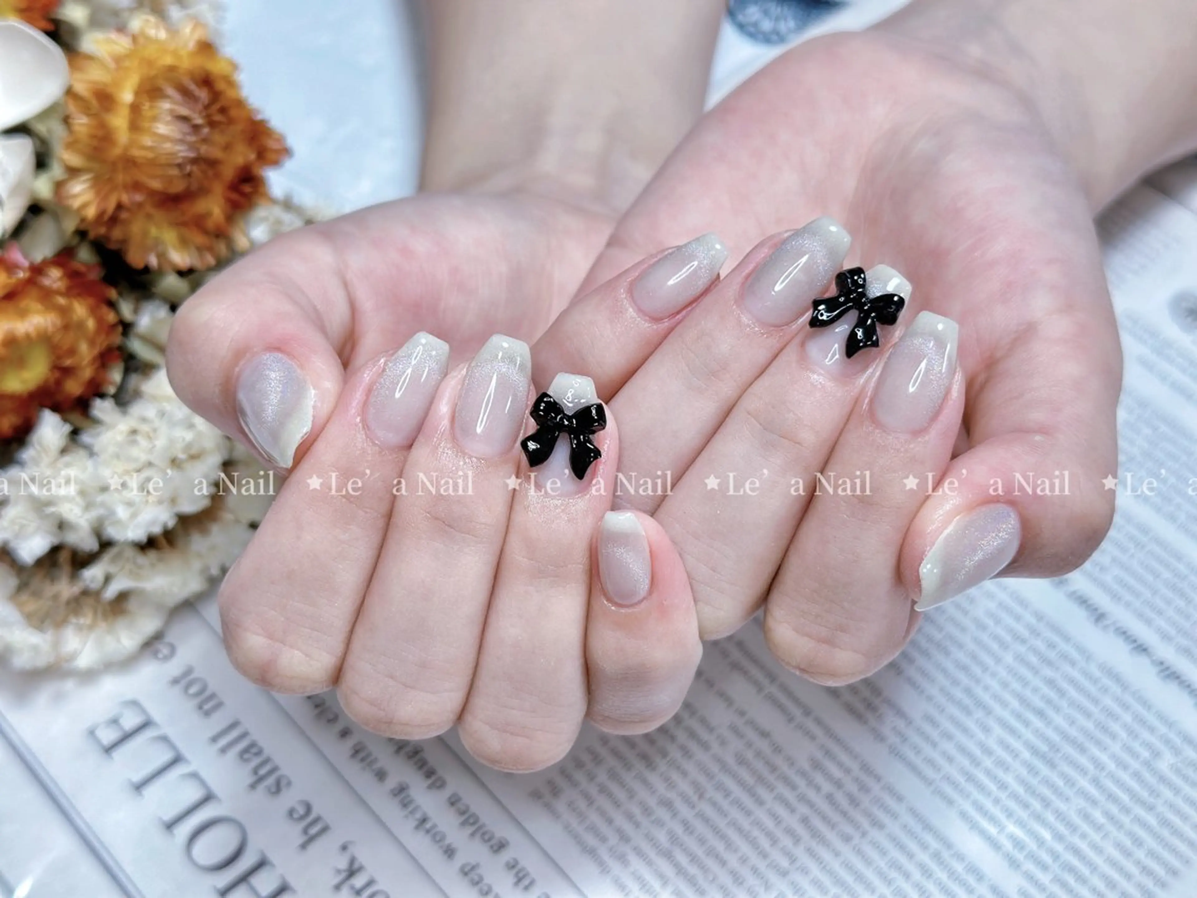 ミディアム カラー ネイル Le’a NailSalonのネイルデザイン