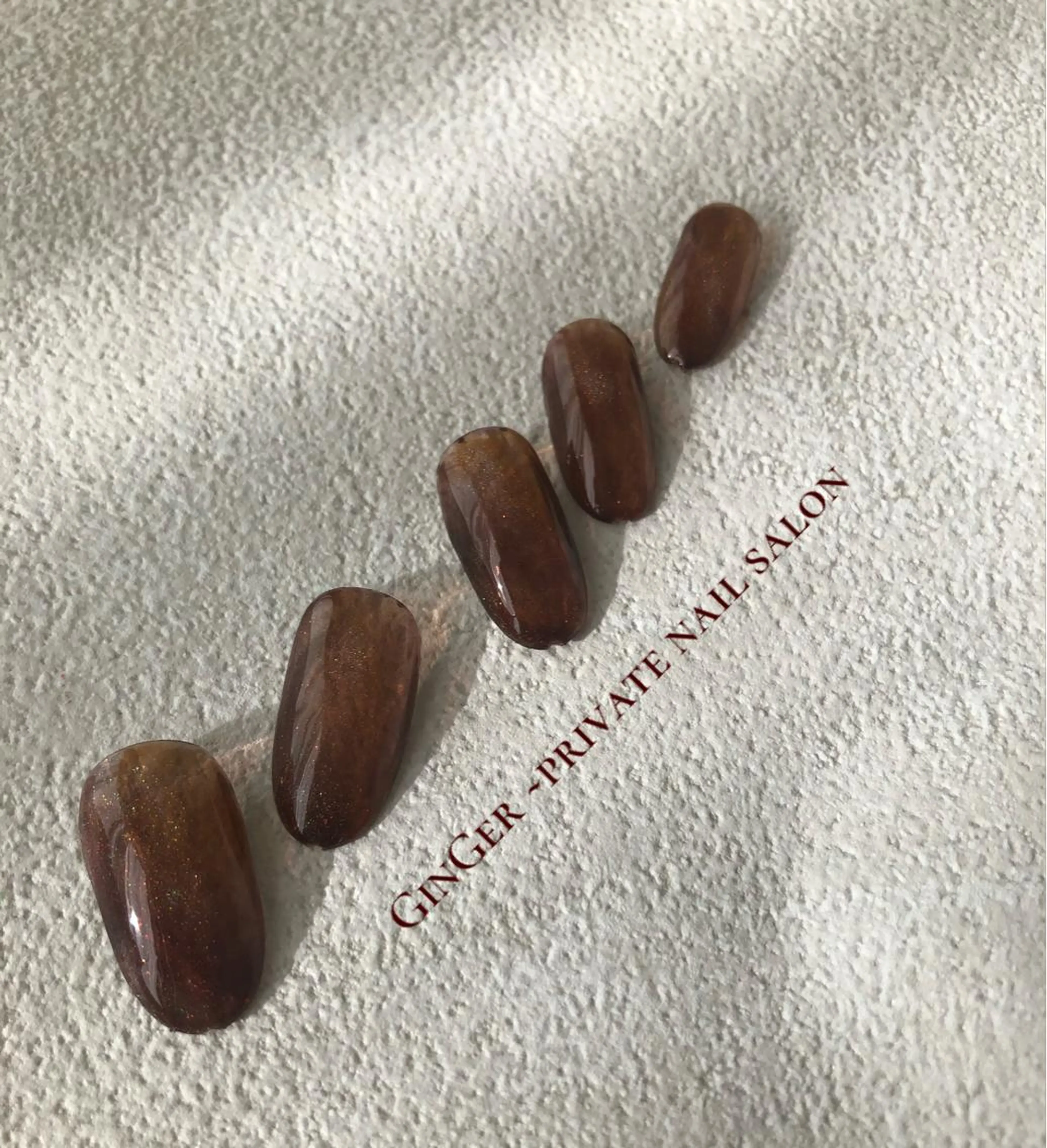 ネイル ニュアンスネイル オフィスネイル ginger nail&spaのネイルデザイン