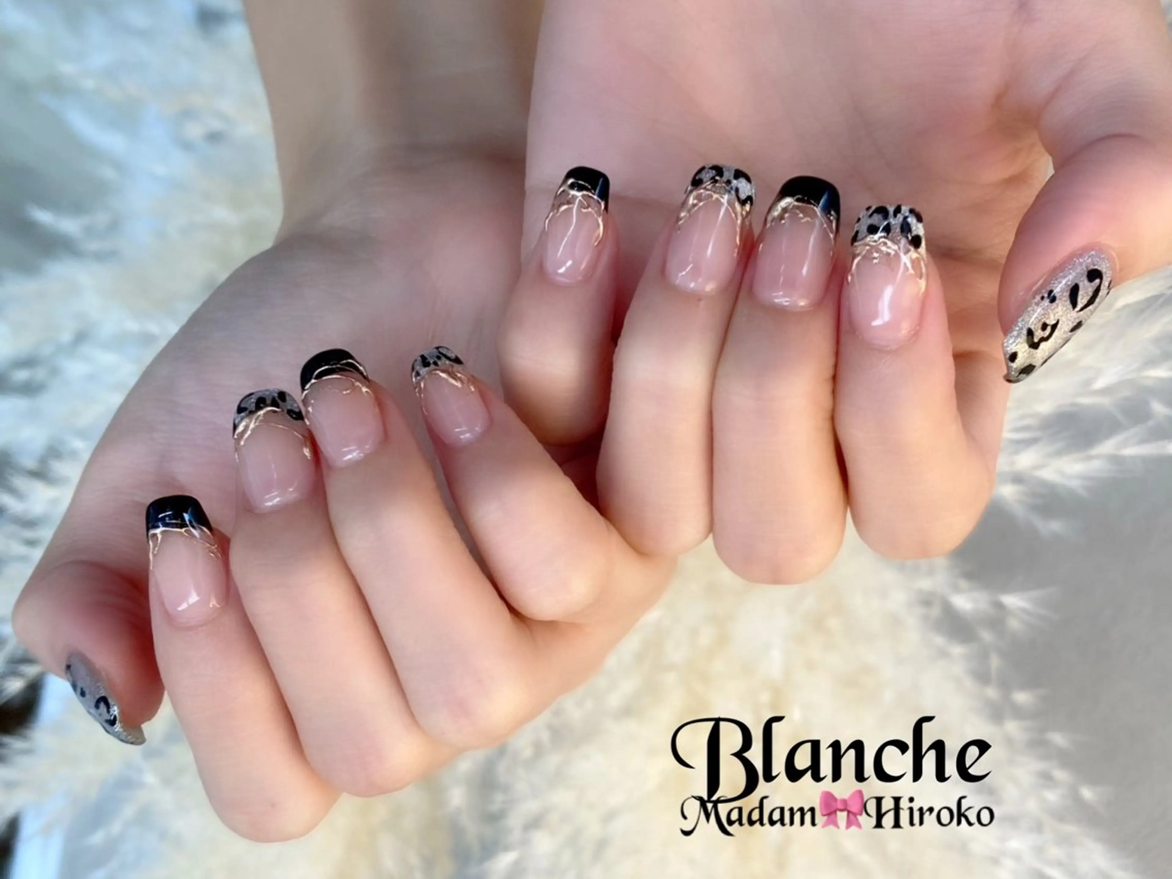 ネイル アニマル柄 Lianネイル 寛子Lianのネイルデザイン