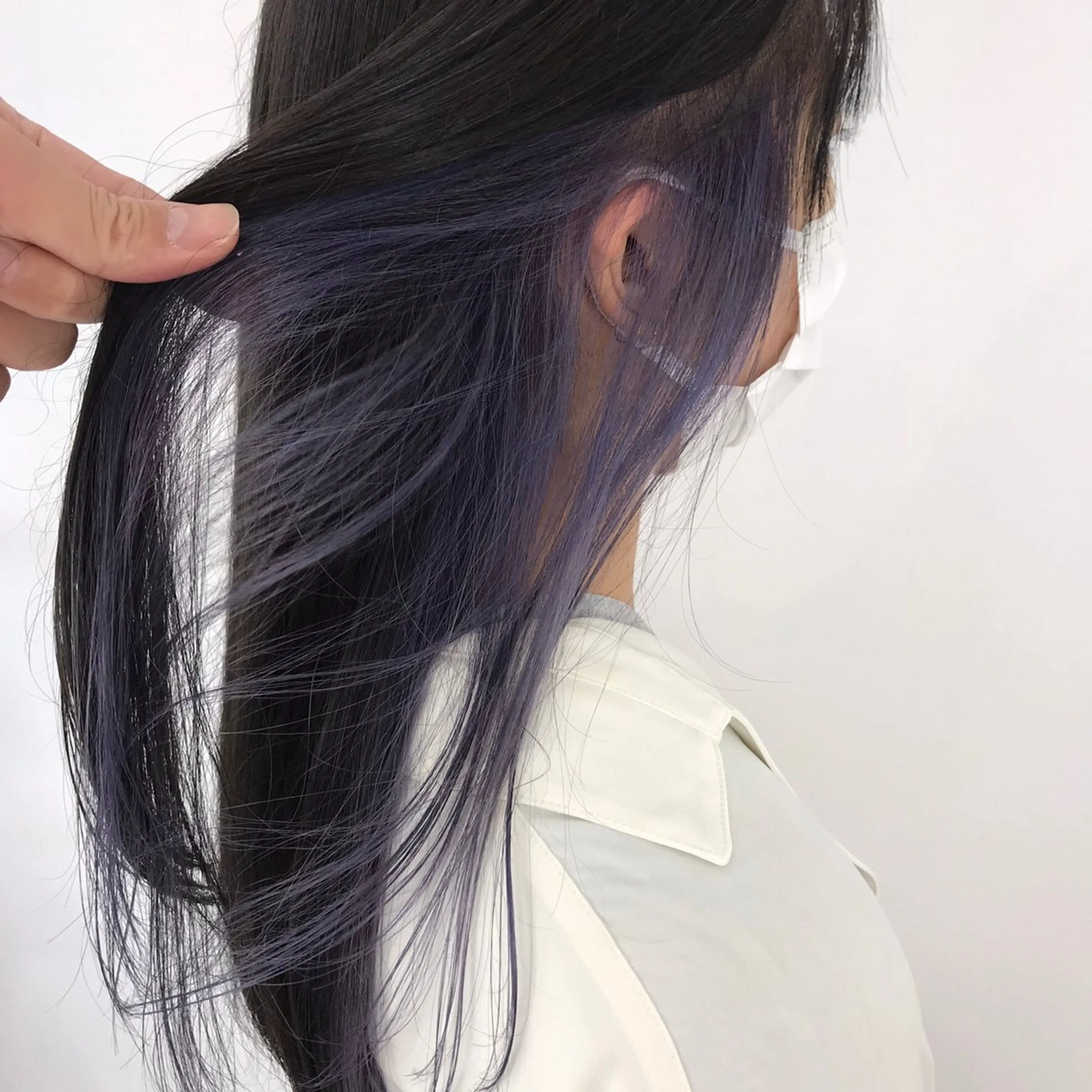 ロング カット ヘアカラー トリートメント 天王寺の美容師 わだひろしのヘアスタイル