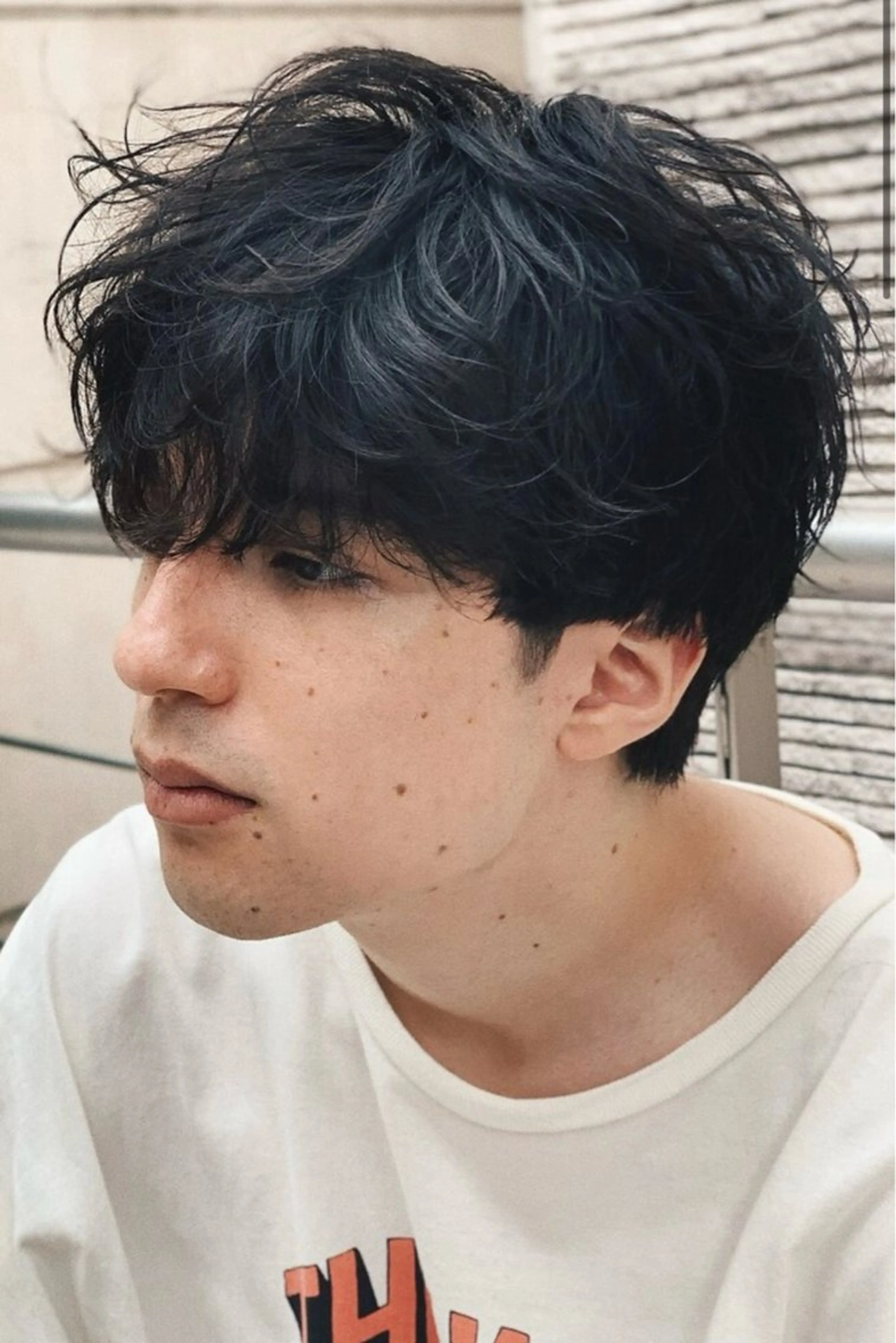 メンズ カット 赤木蓮/メンズ特化/ メンズパーマ/のヘアスタイル