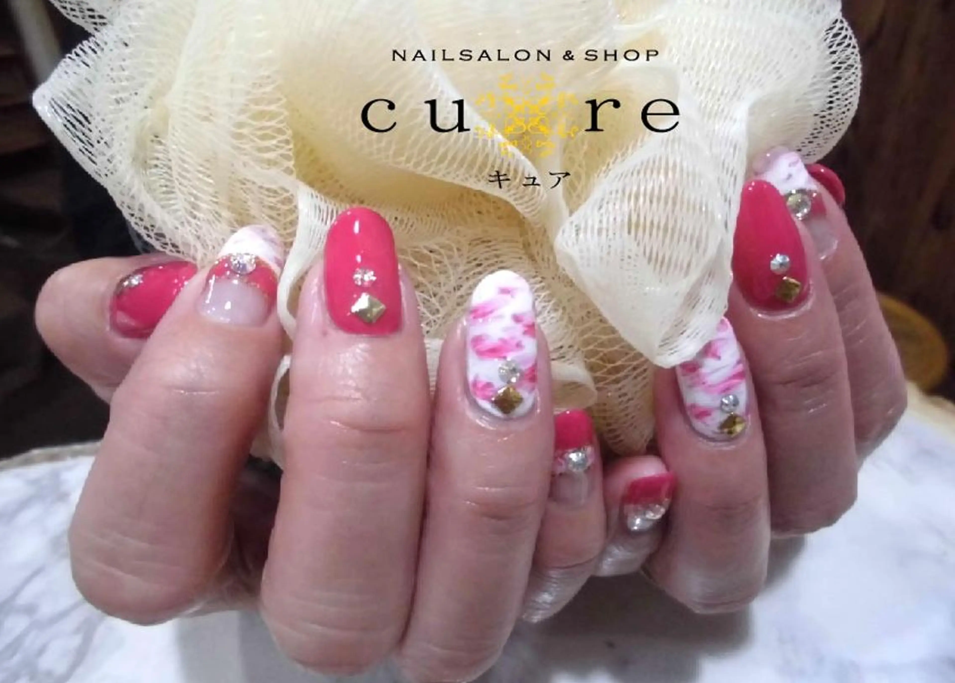 ネイル ジェルネイル ネイルサロン Cureのネイルデザイン