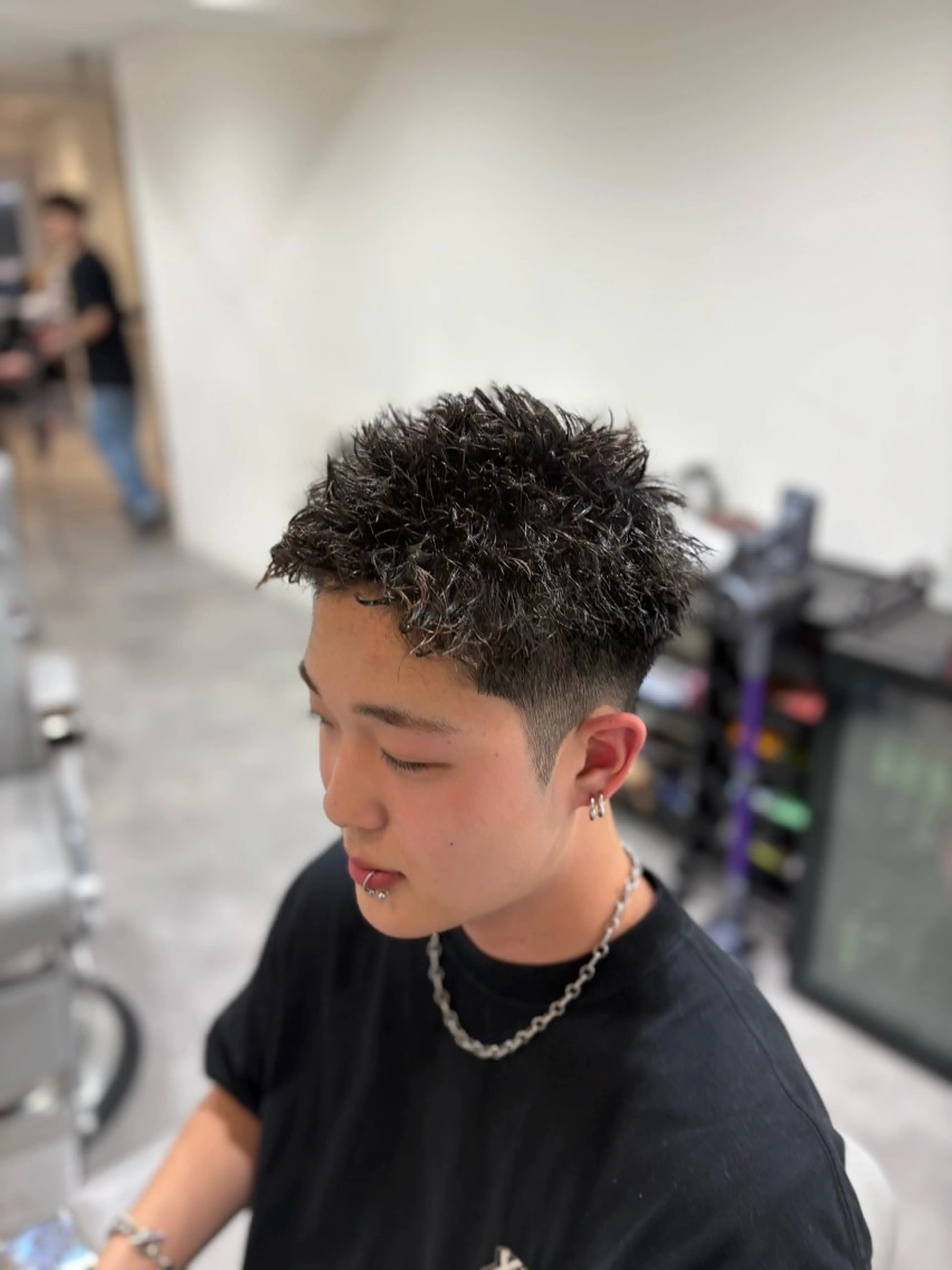 ショート メンズ スパイキーショート ショートヘア カット 深澤 知樹のヘアスタイル