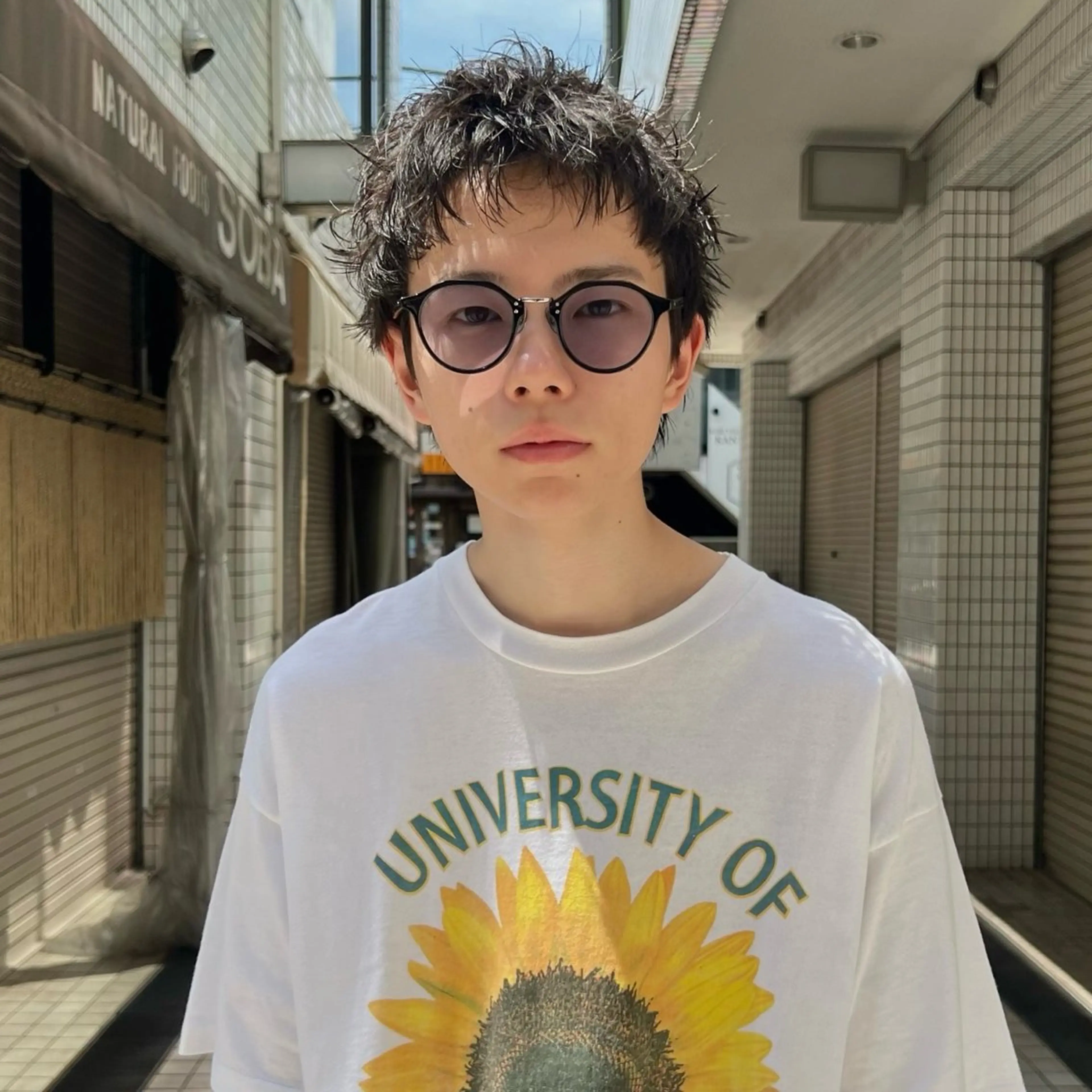 🔵【✨メンズ限定クーポン✨】メンズカット+ケアパーマ  +クイックスパ¥13900（シャンプー・ブロー込み） 🔵の写真