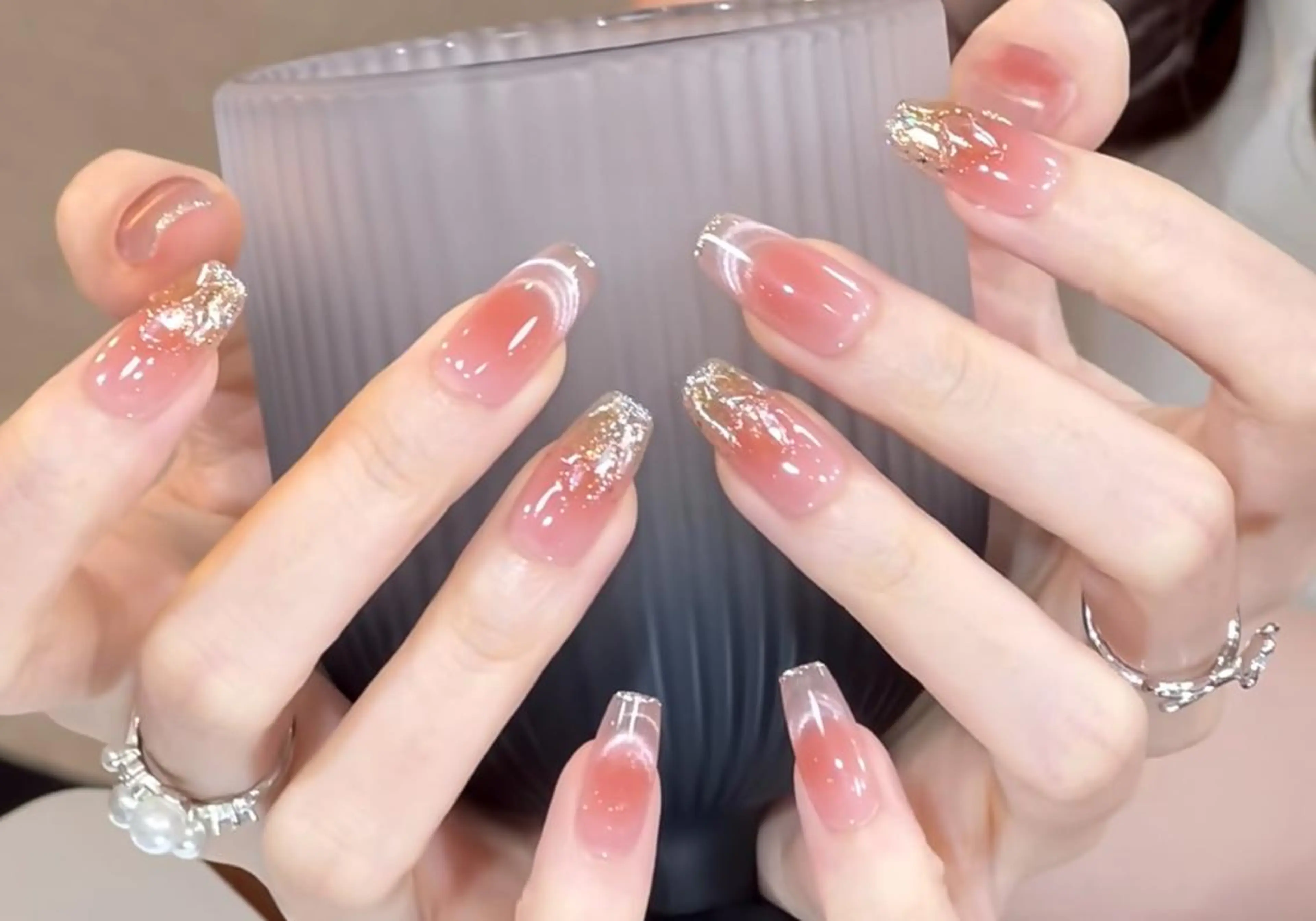 ネイル ハンドネイル By moonネイル 🌷ワンホン/韓国風のネイルデザイン