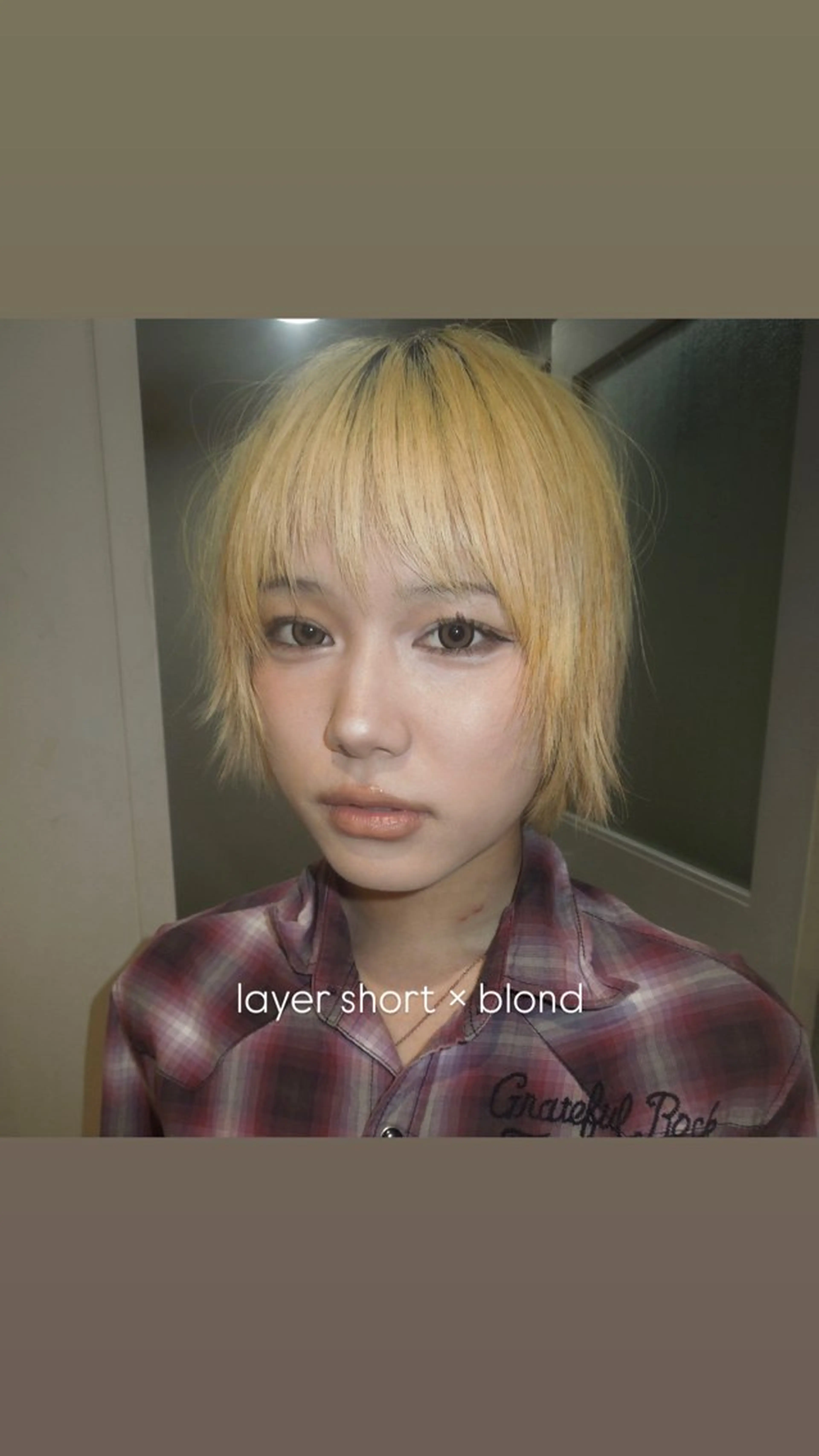 ショート カラー タマキ/似合わせ カット/Wカラーのヘアスタイル