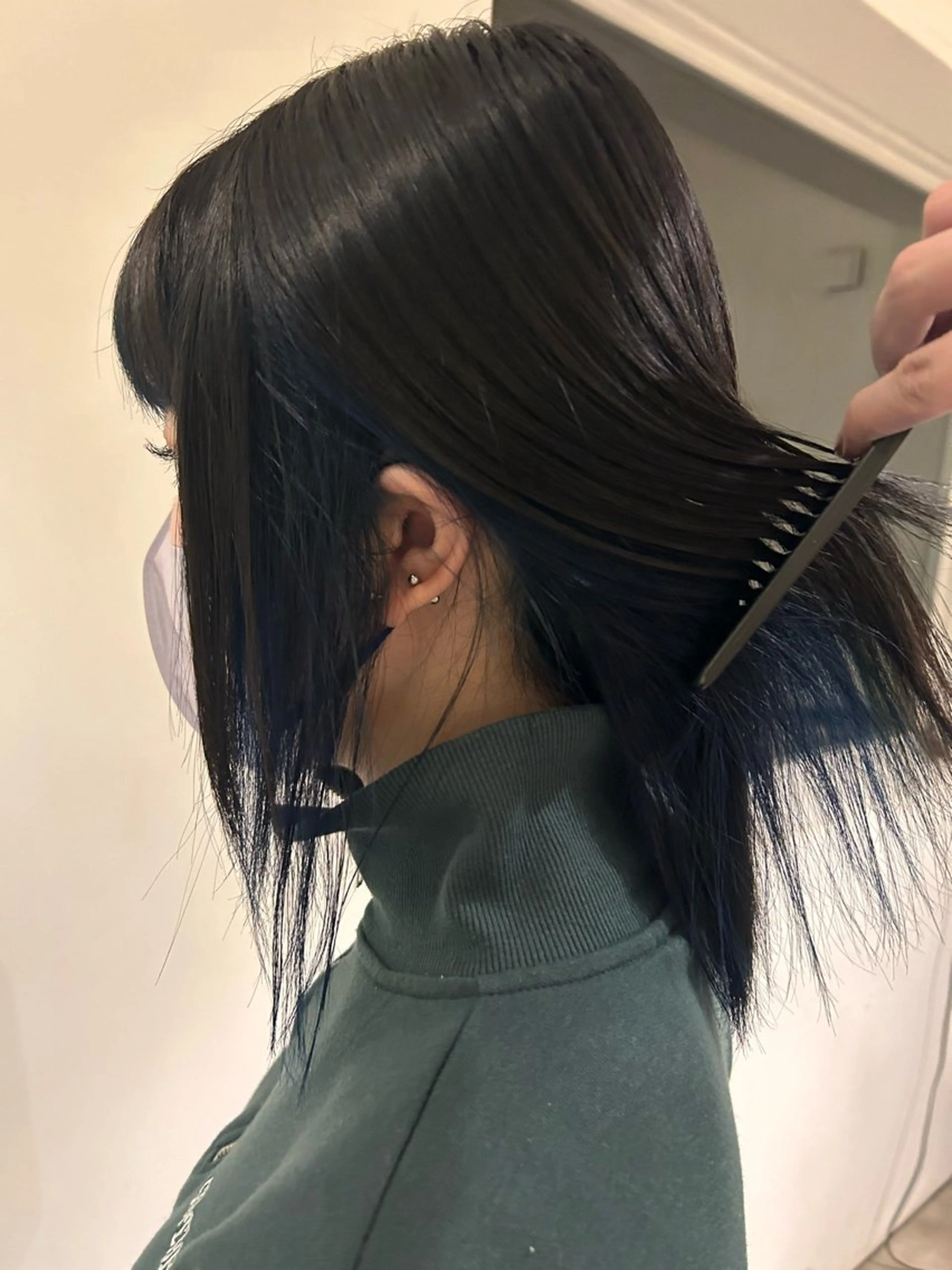 カラー インナーカラー 瀧浪 優大のヘアスタイル