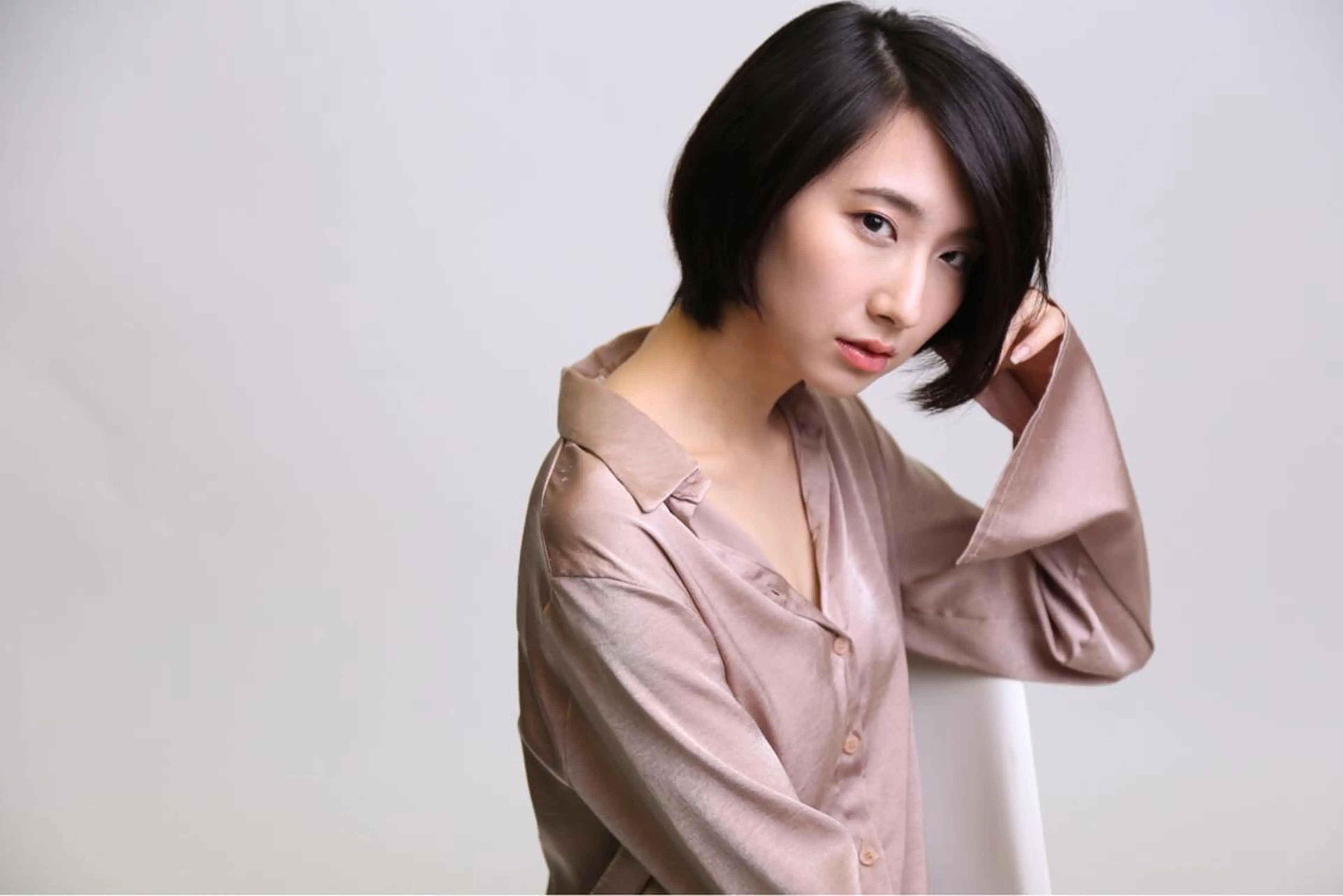 ショート ✨似合わせカラー 阿部賢✨のヘアスタイル