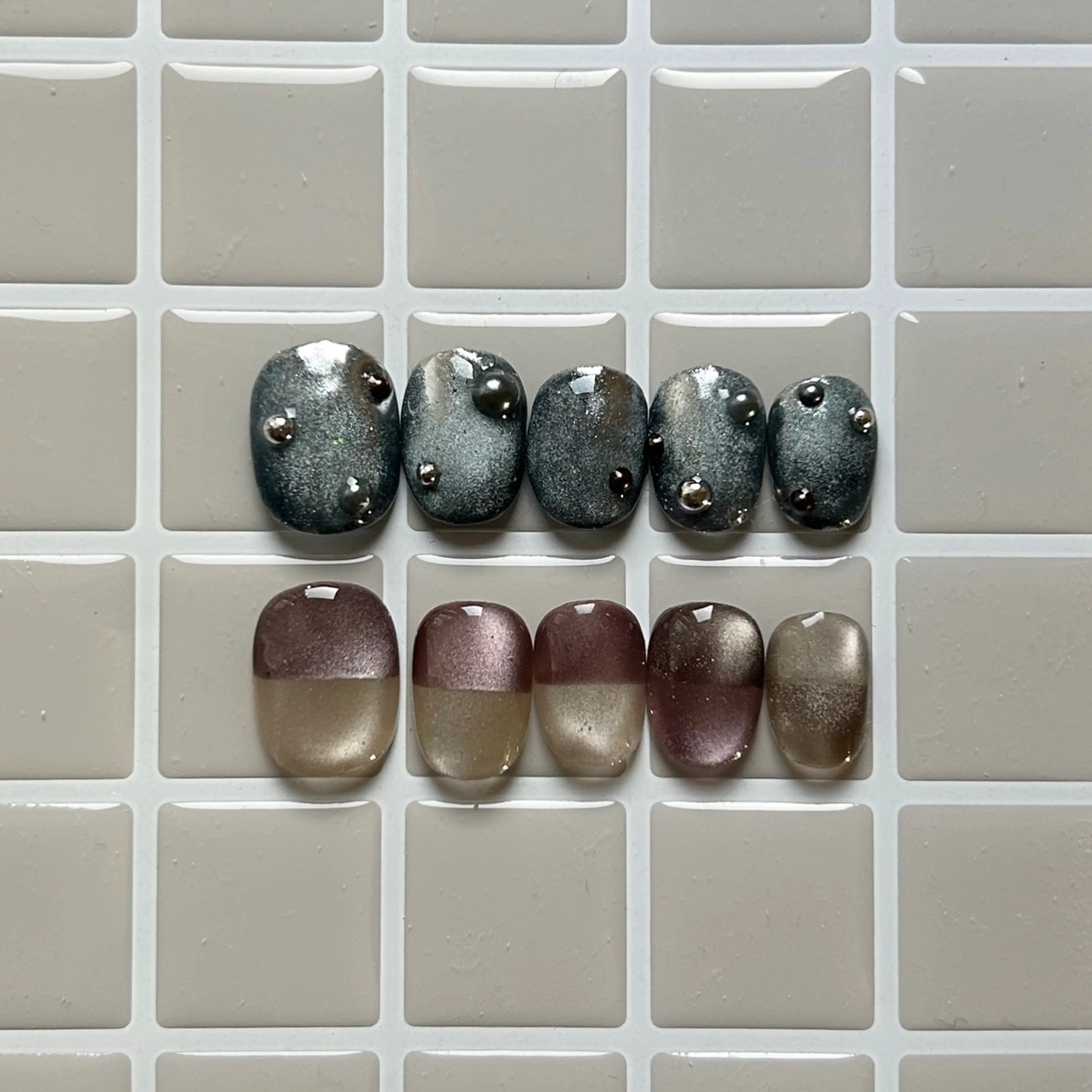 ネイル マグネットネイル フリーランス¨̮⃝ ネイリストOKADAのネイルデザイン