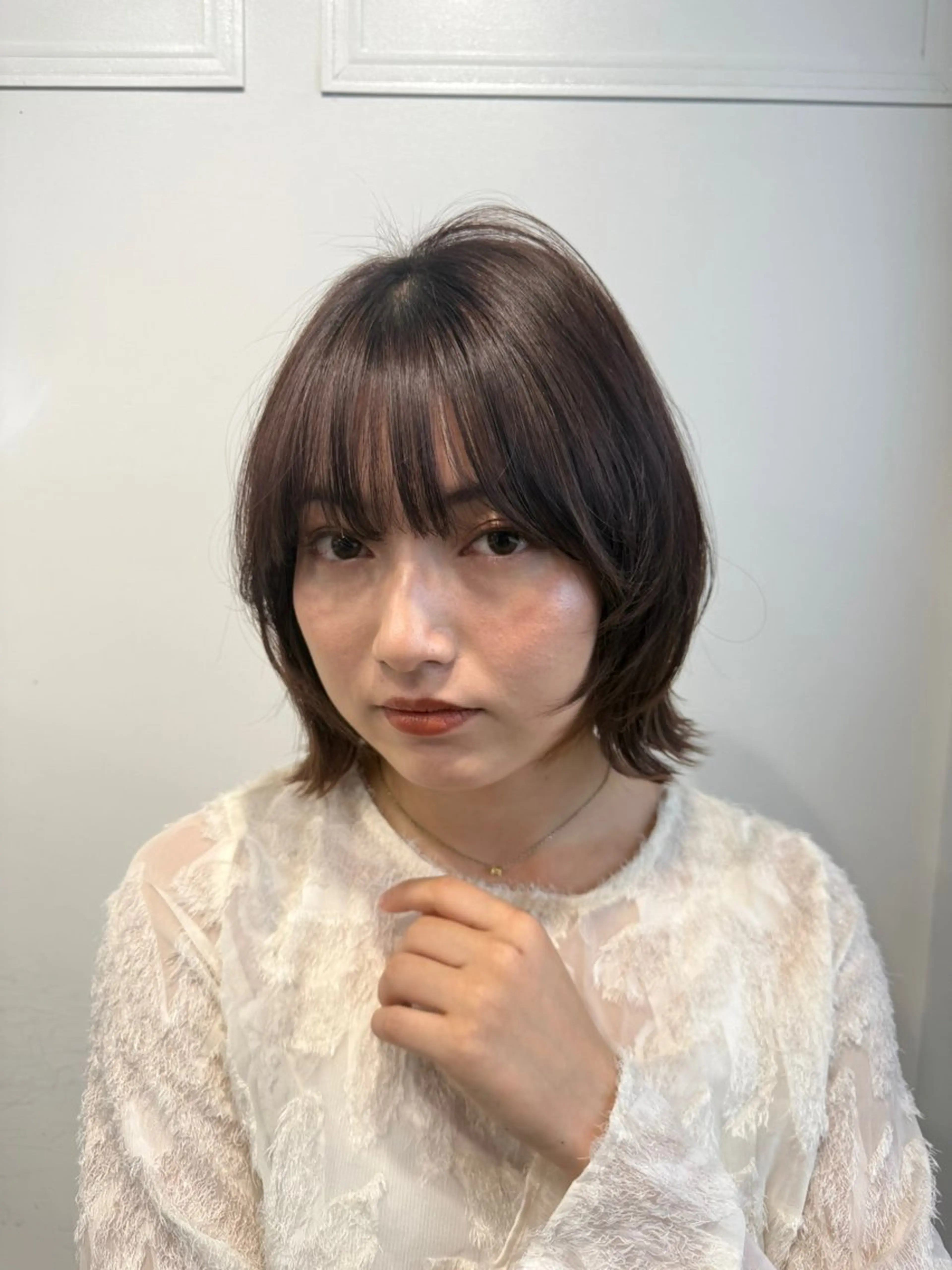 ショート 白髪率別白髪ぼかし /なおき/表参道のヘアスタイル