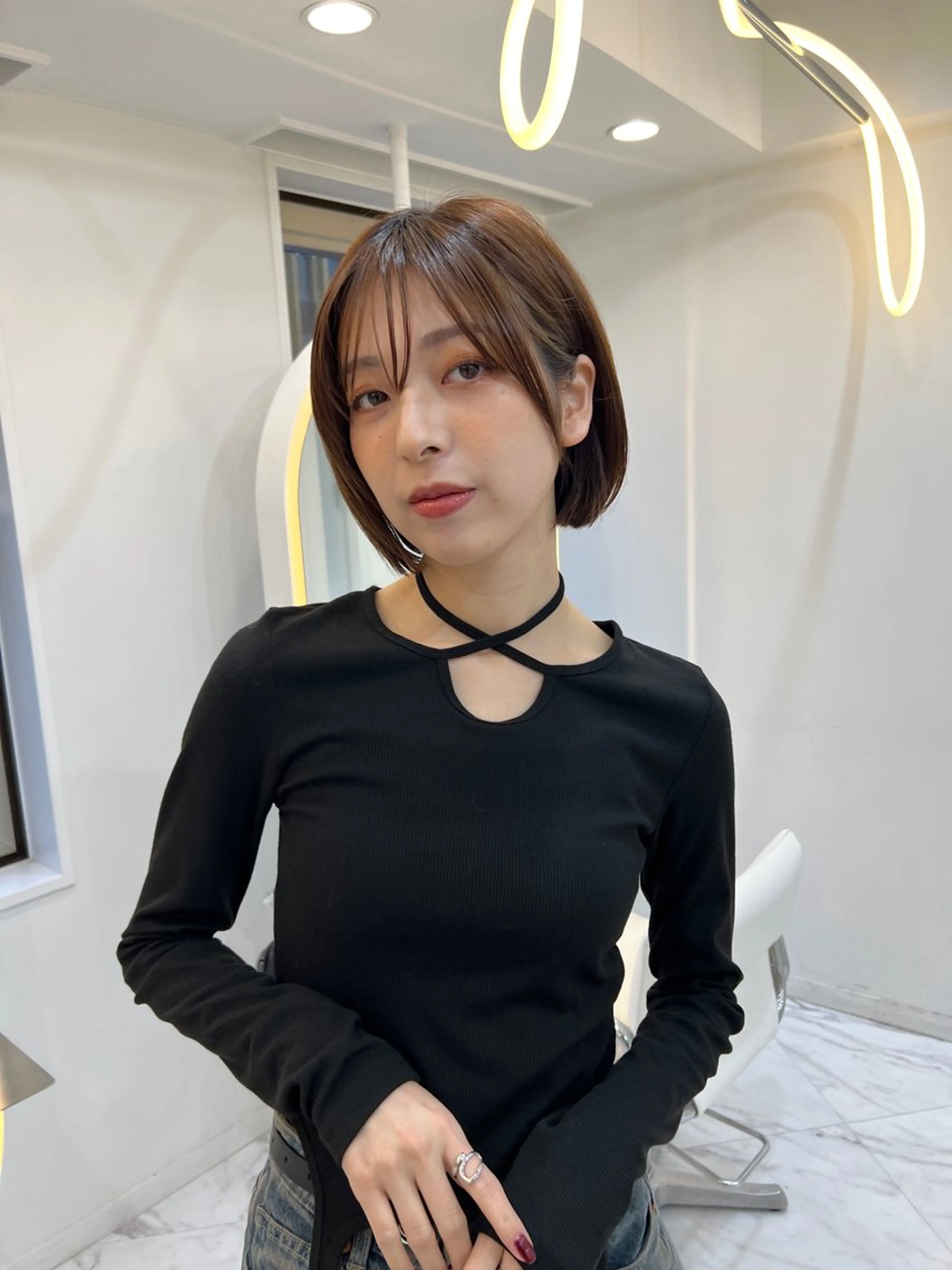 ショート カット ヘアカラー トリートメント 新井　翼/銀座 メンズお任せくださいのヘアスタイル