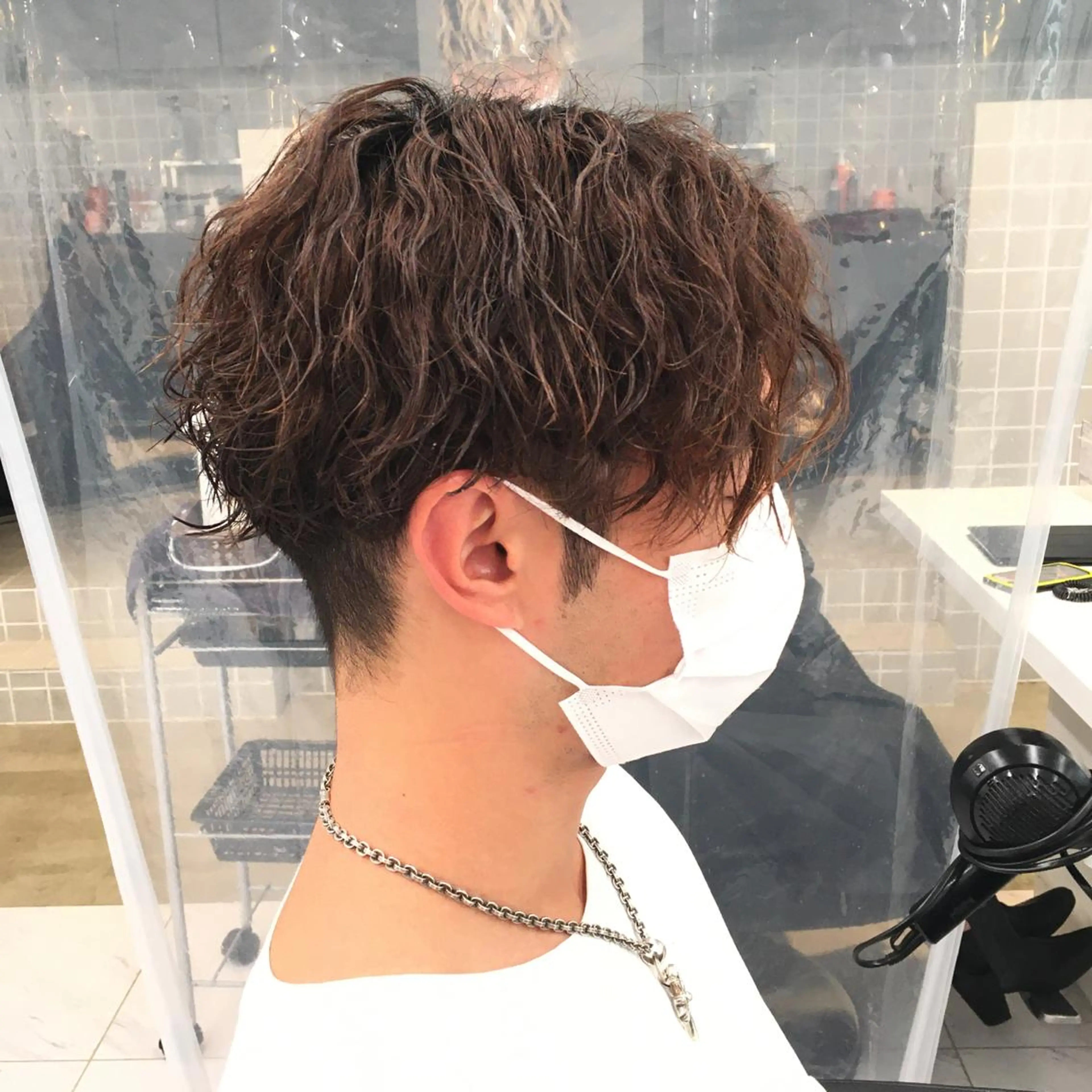 ショート パーマ ヘアアレンジ SALOWIN横浜店所属・🔥メンズ特化🔥 木村 祐太のヘアスタイル