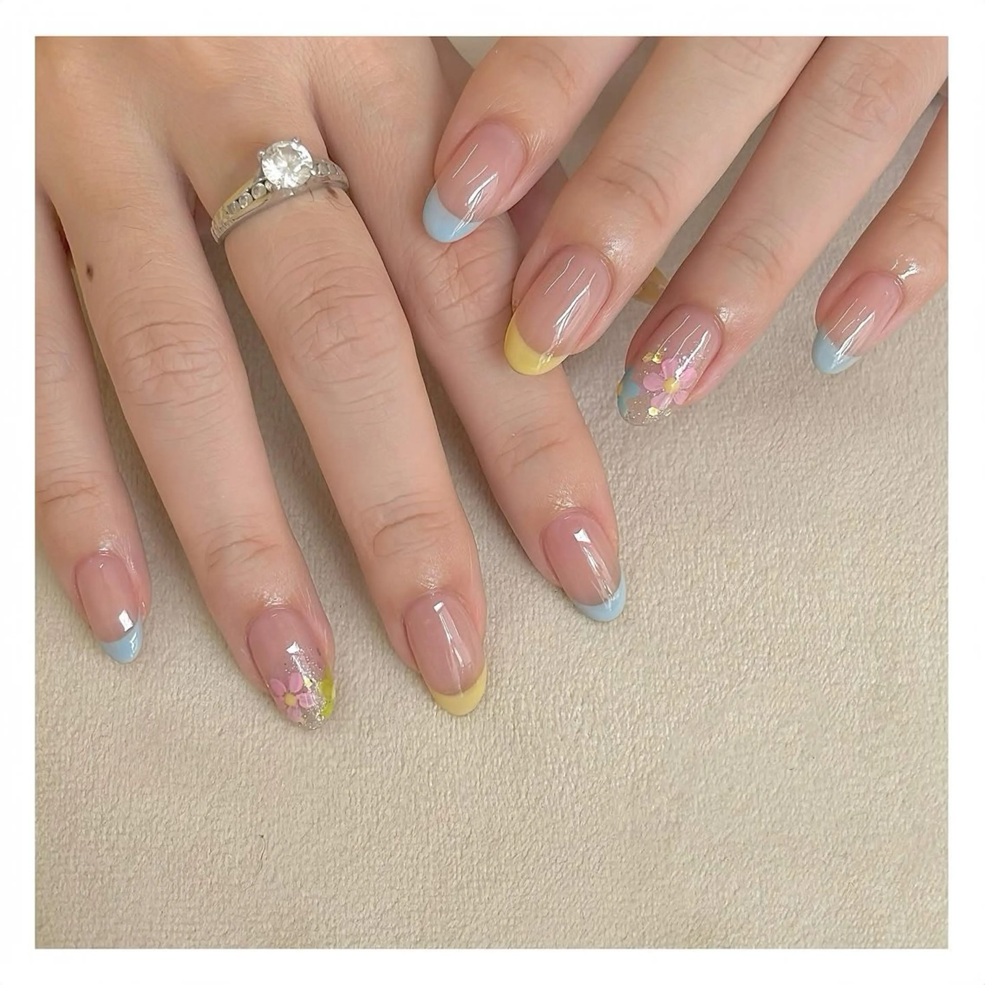 ネイル フレンチネイル ヒナネイルサロン所属・Hina ネイルサロンのネイルデザイン