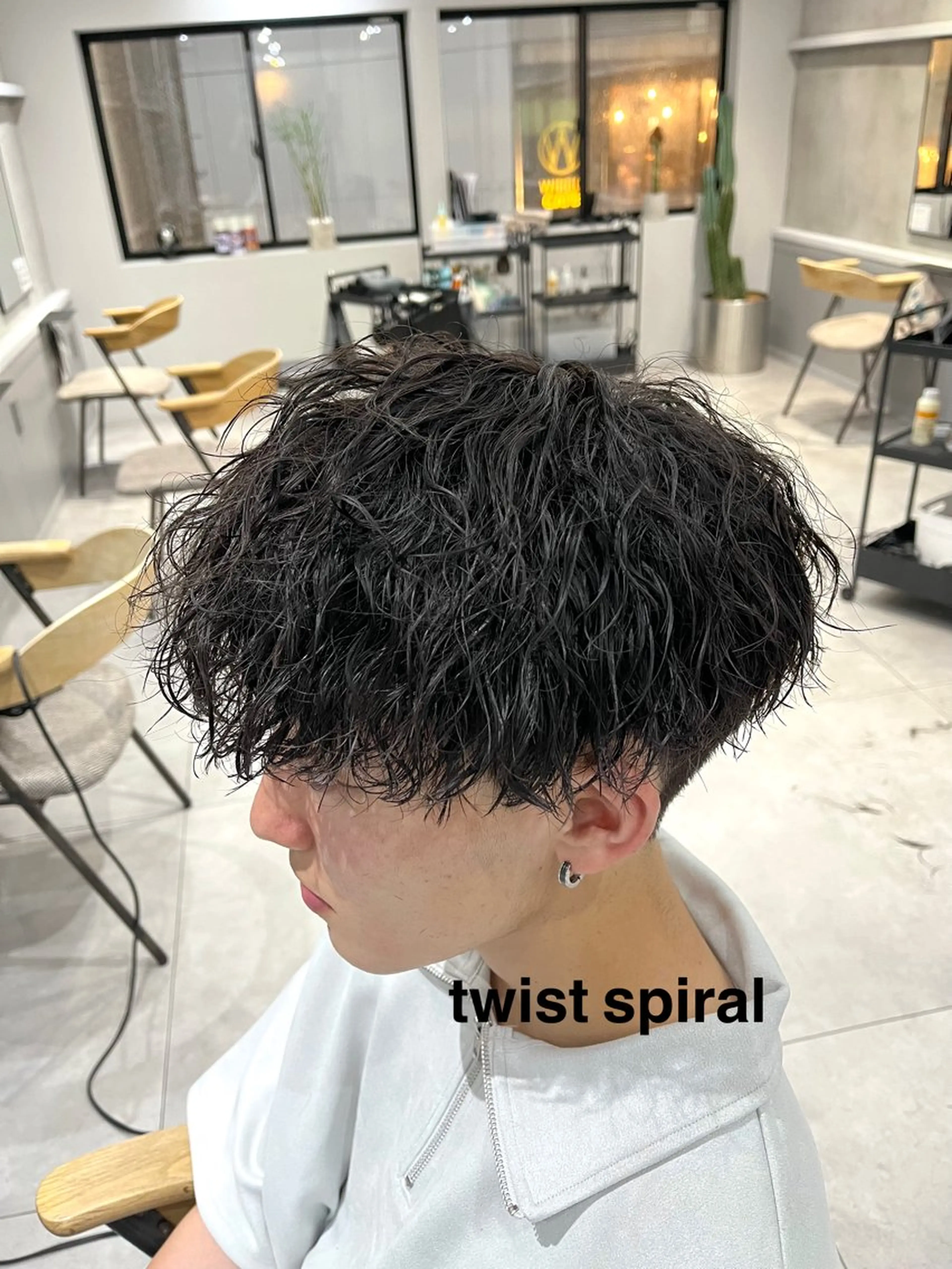 ⭐️ミニモ限定⭐️ メンズカット＋ツイストスパイラルの写真