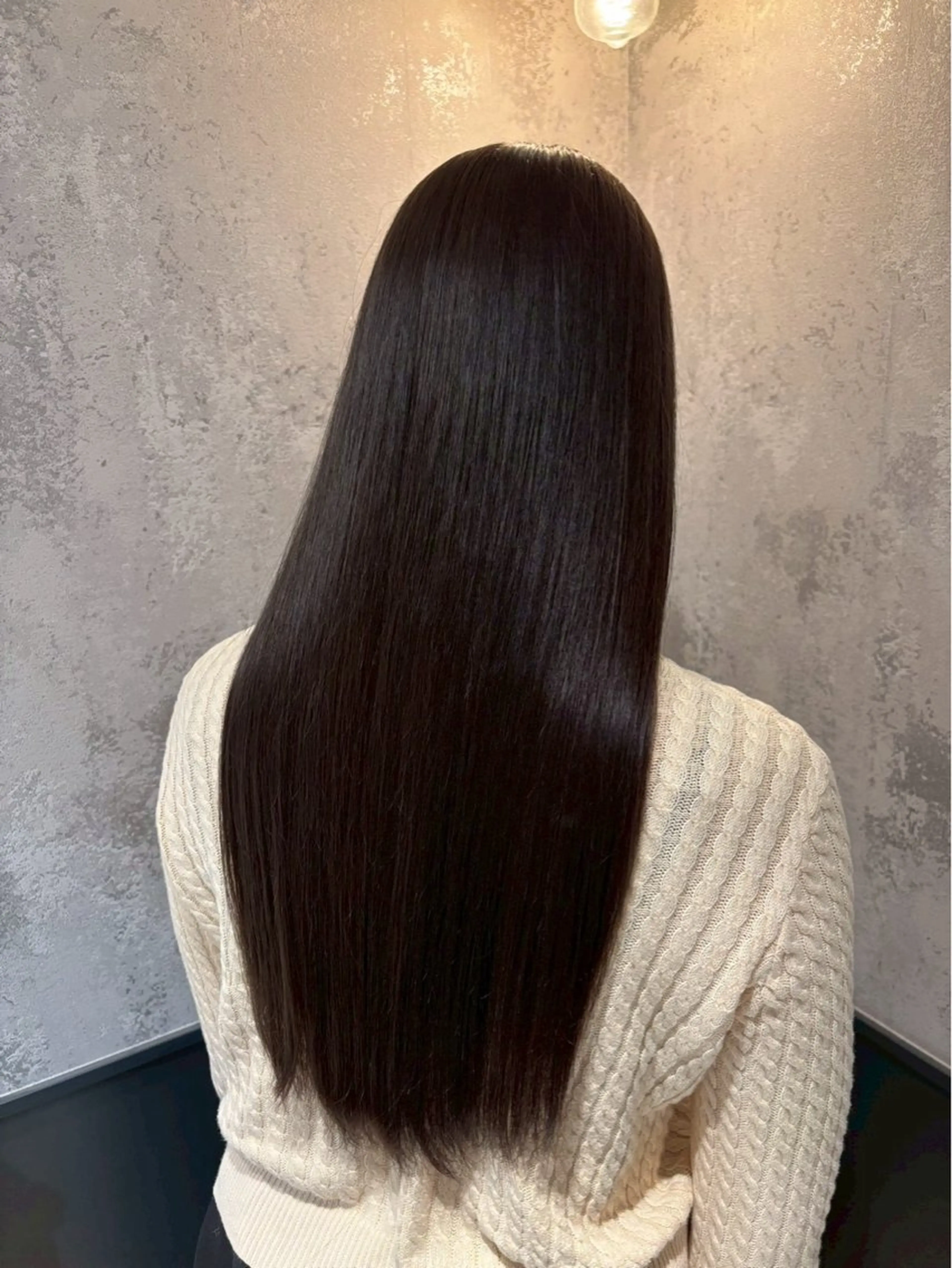 sinsで叶える、柔らかな酸性縮毛矯正⋆*「sins髪質改善ストレート＋メンテナンスカット」の写真