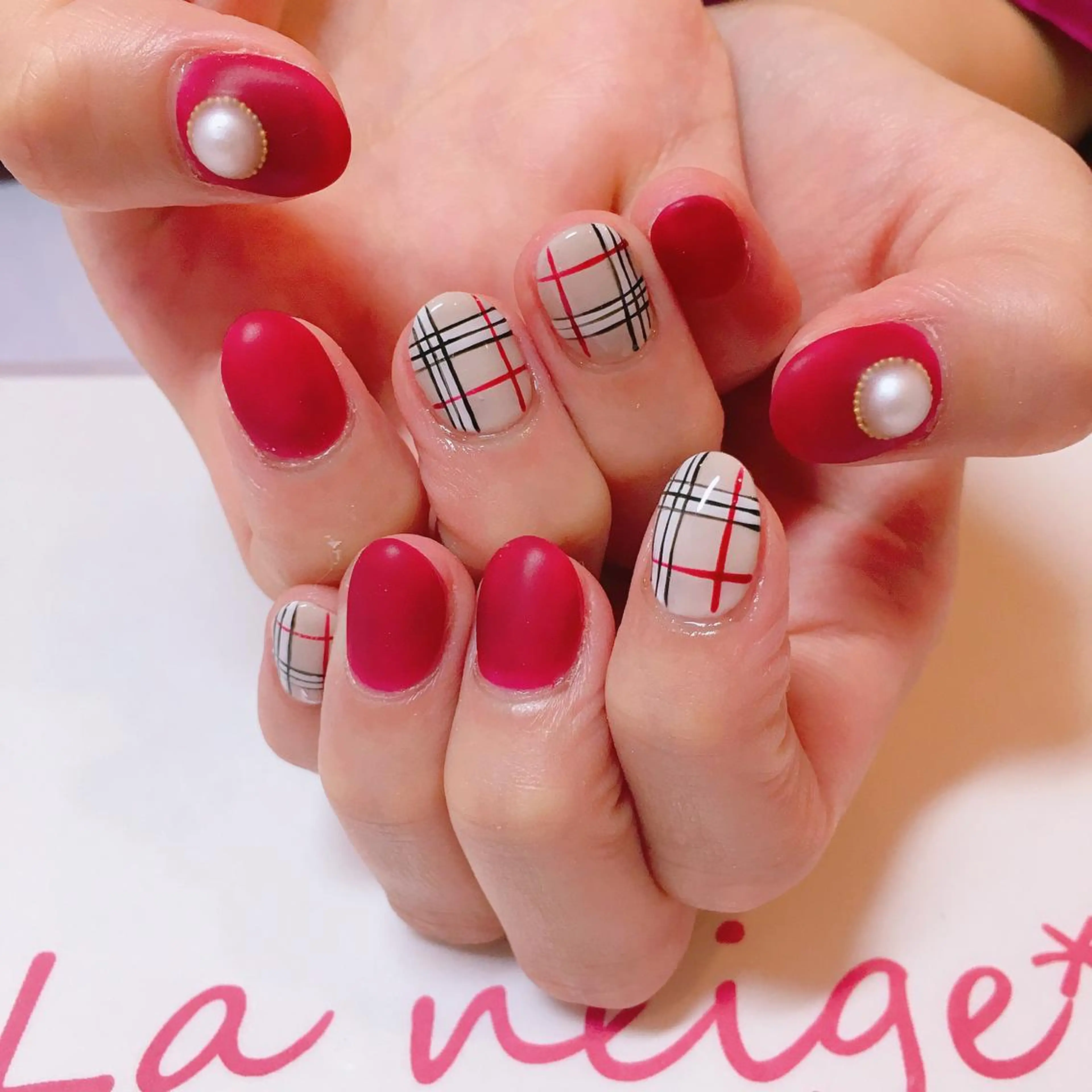 ネイル La neige* yuki 🐩🌙のネイルデザイン