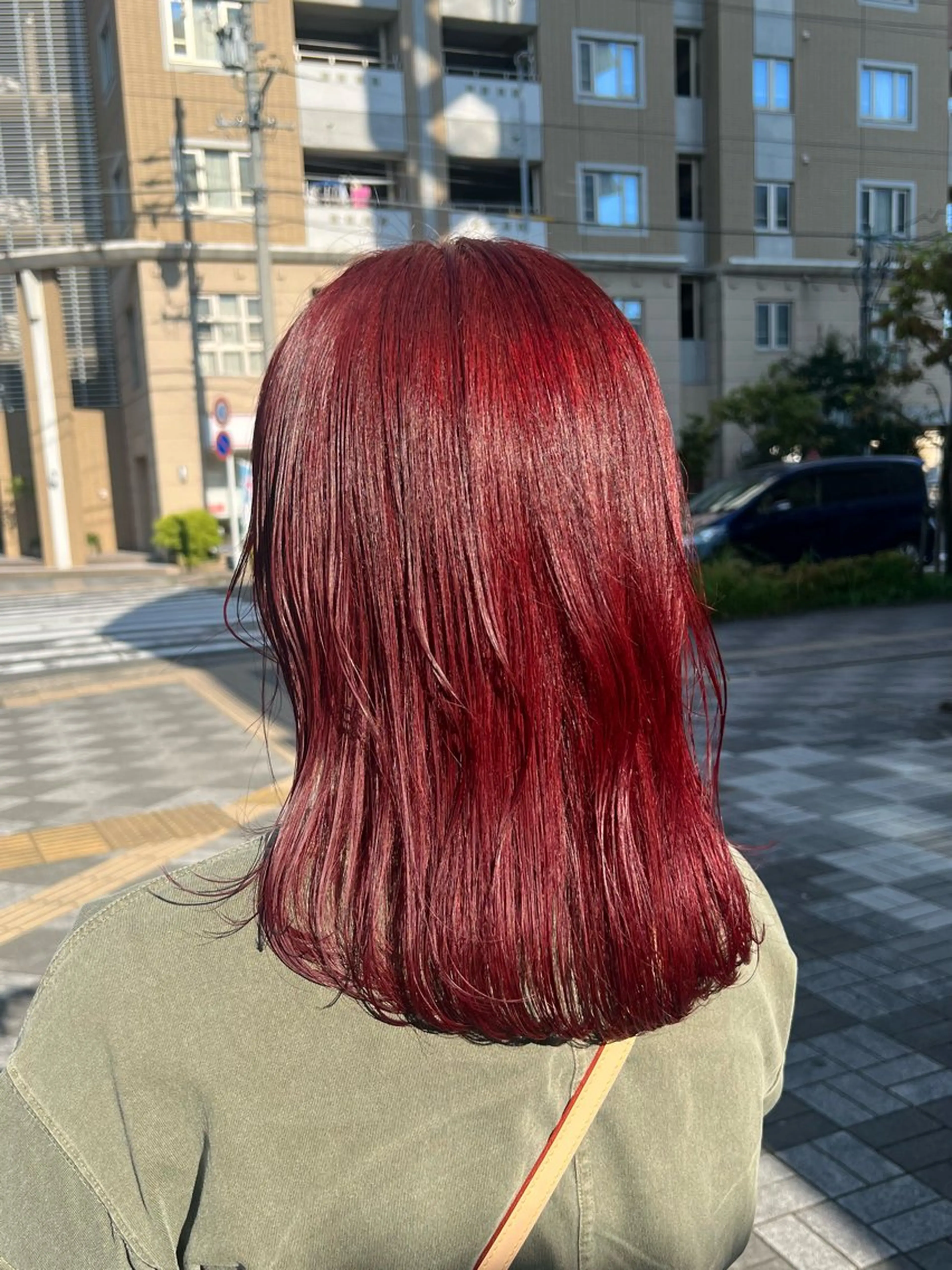 ミディアム カラー 透明感カラー ヘアカラー BRANCHÈ海 /髪質改善/透明感のヘアスタイル