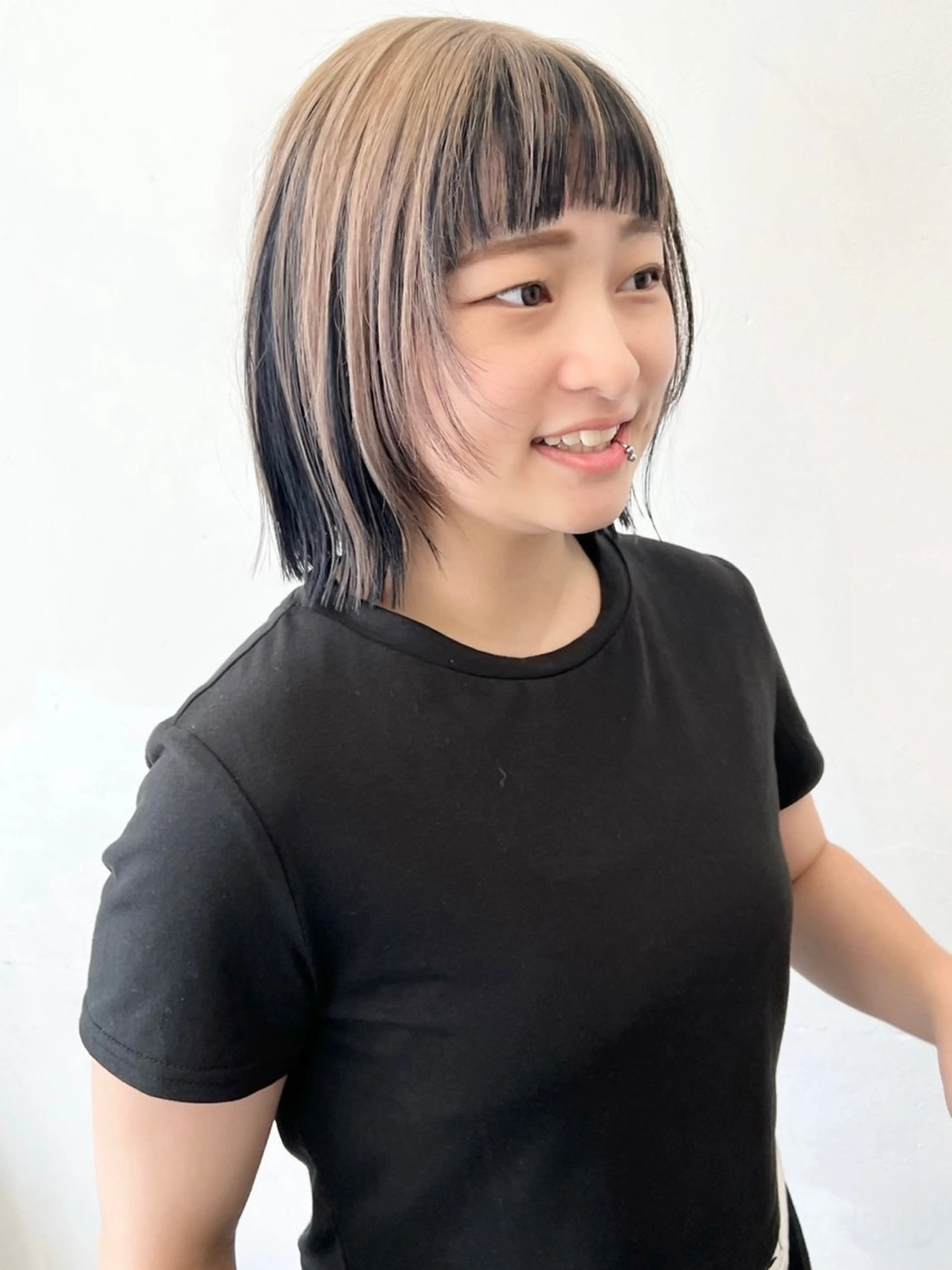 セミロング カラー カット ヘアカラー トリートメント HARU//原宿🤍 リピート率NO.1のヘアスタイル