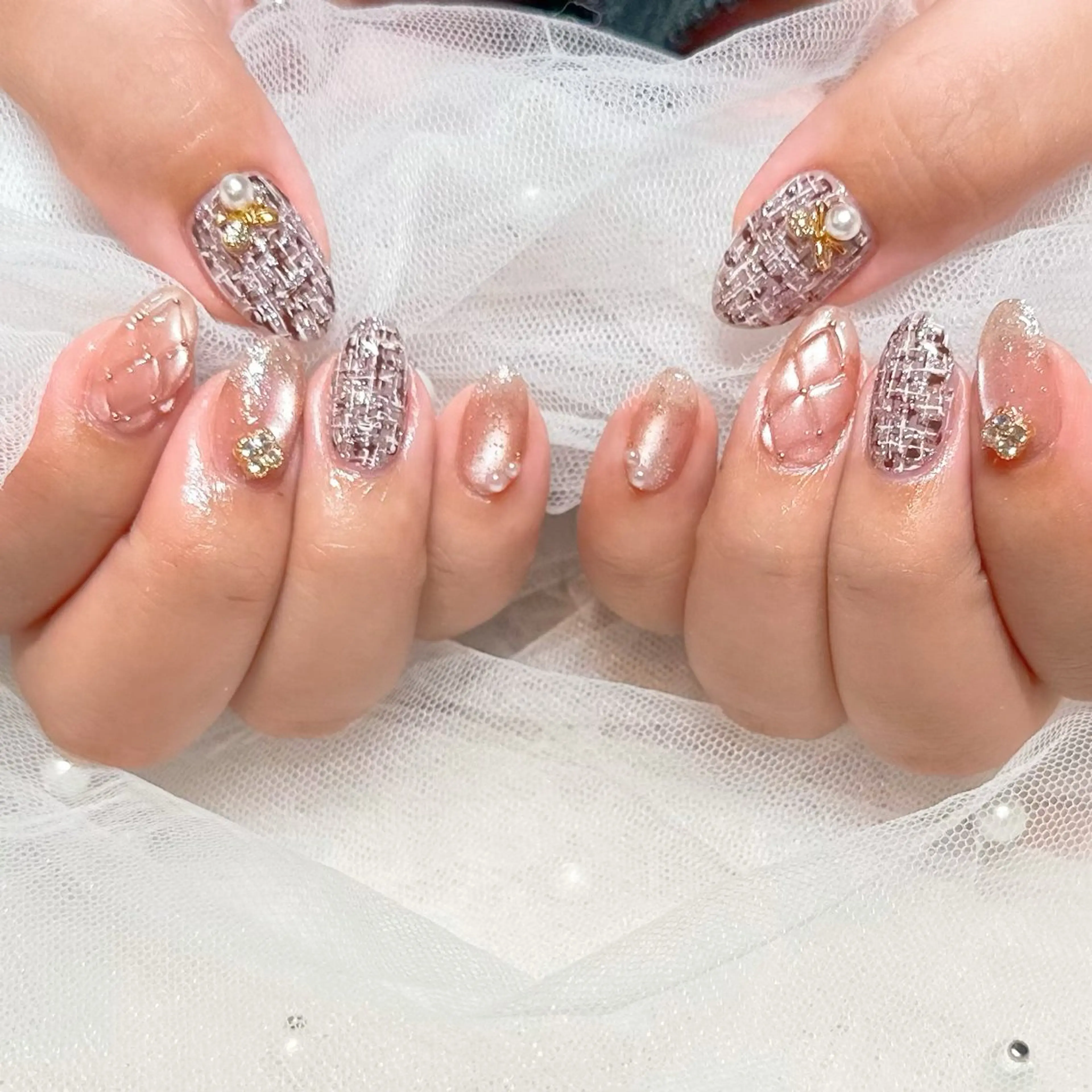 ネイル マグネットネイル ハンドネイル Karen 新宿のネイルデザイン