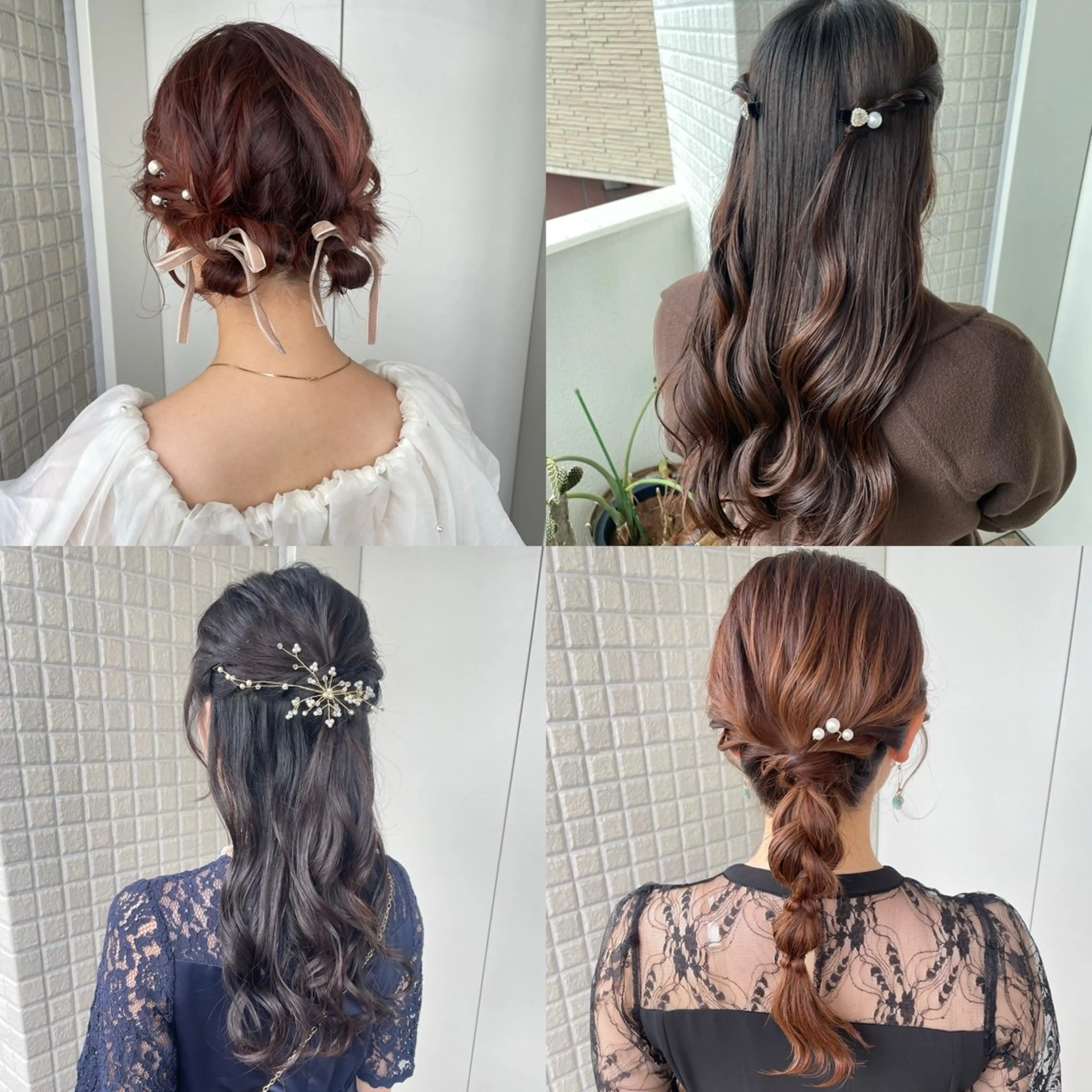 ヘアアレンジ 艶カラー🪡髪質改善 アレンジ🎀airiのヘアスタイル