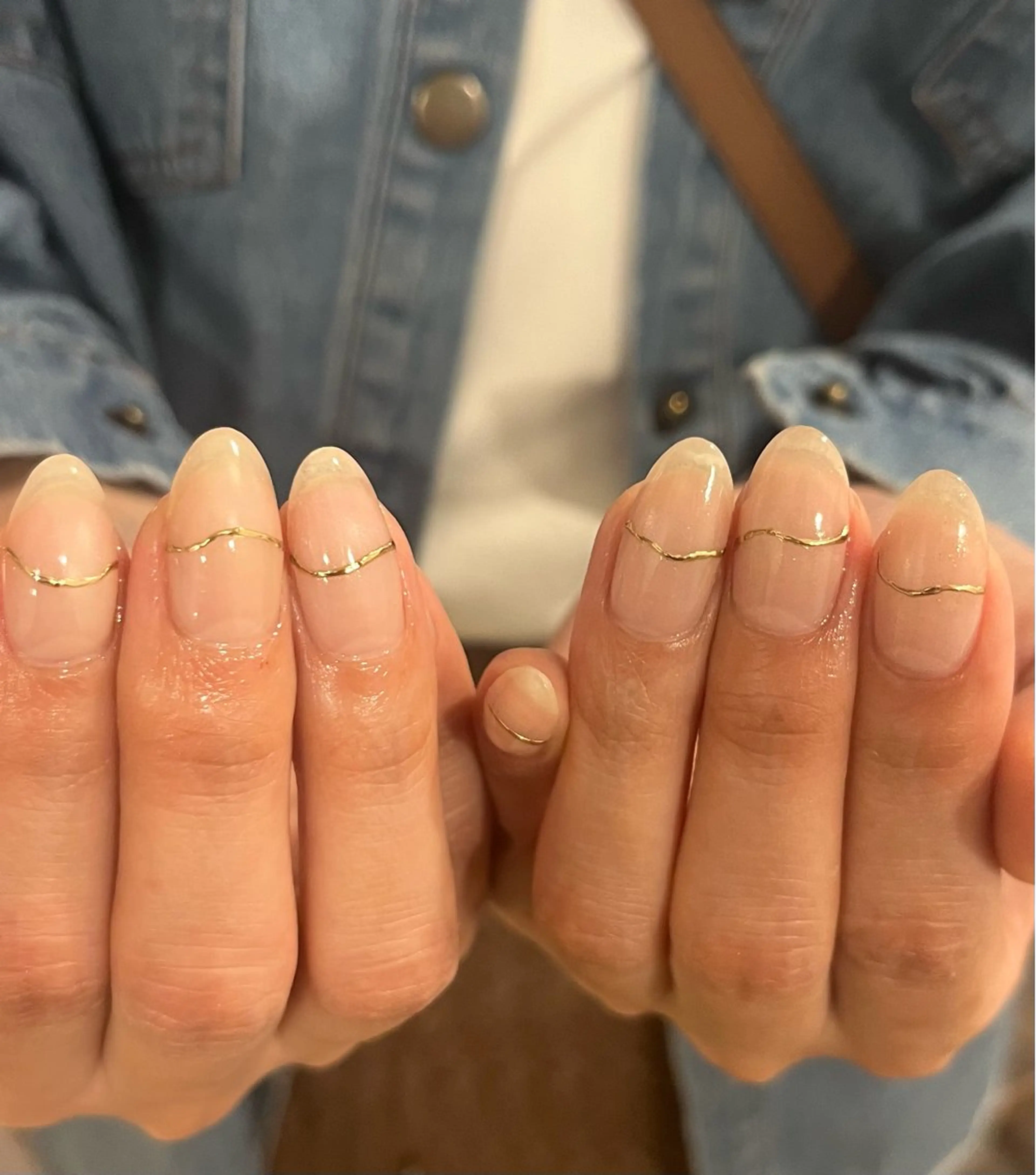 ネイル アートネイル シンプルネイル ハンドネイル AT.1011(アトリエテンイレブン)所属・AT.1011 (ハルカ)のネイルデザイン