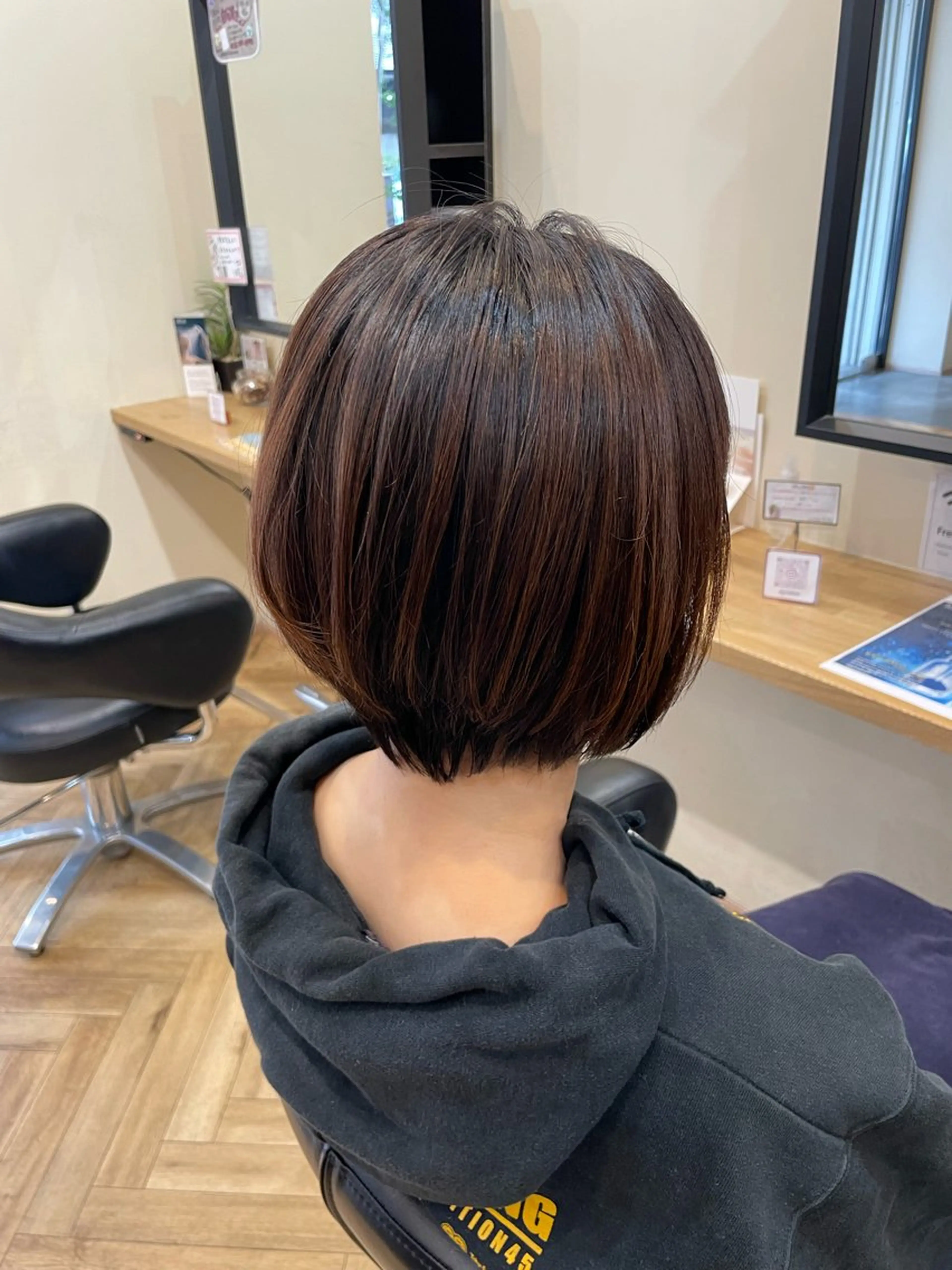 ショート ショートボブ ボブ ショートヘア 鎌取/透明感カラー /ボブ/顔まわりのヘアスタイル