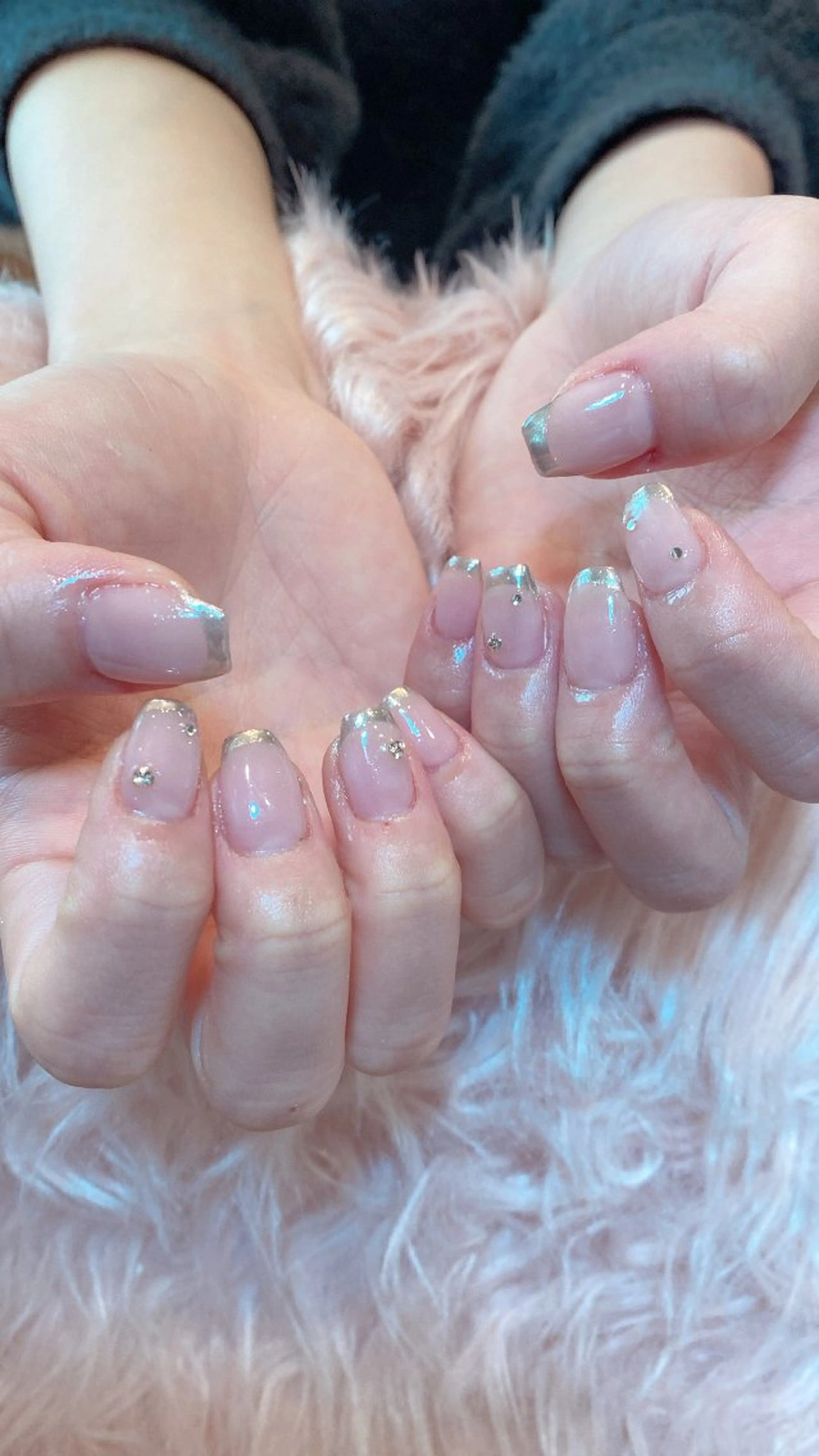 ネイル crystal ⭐︎ colorのネイルデザイン