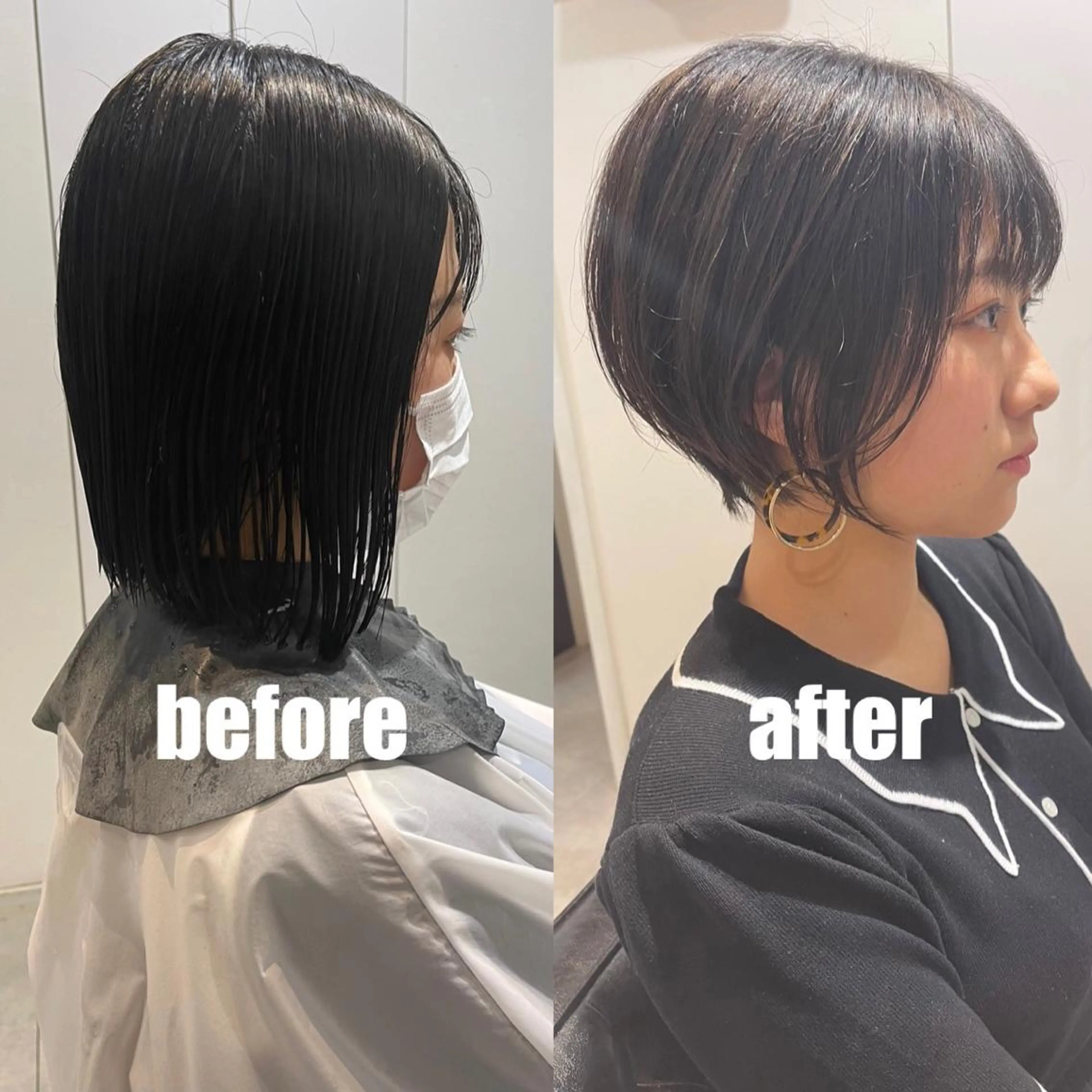 ショート アートディレクター ワダヒサノリのヘアスタイル