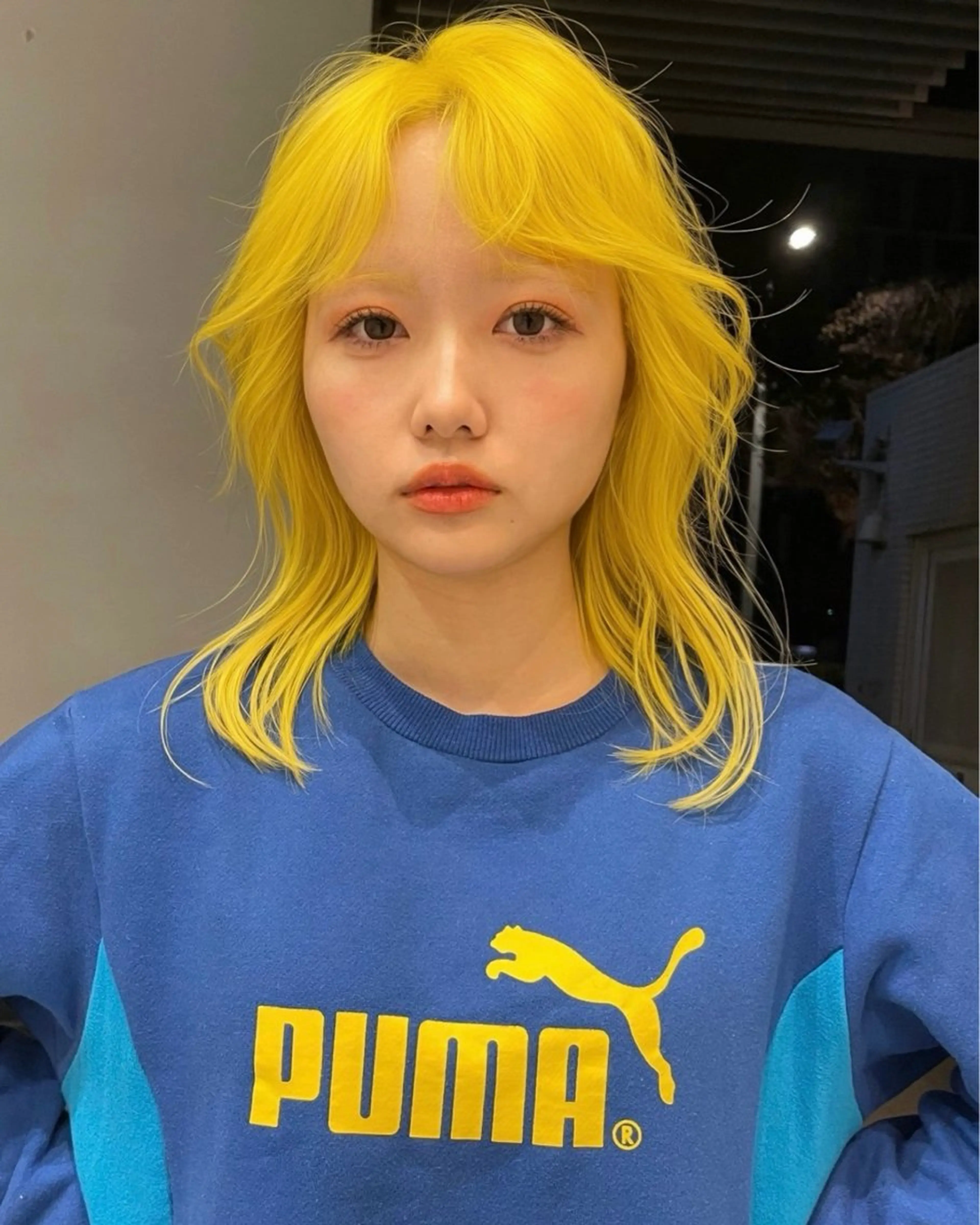 セミロング カラー ハイライト 名古屋/FUTOのヘアスタイル