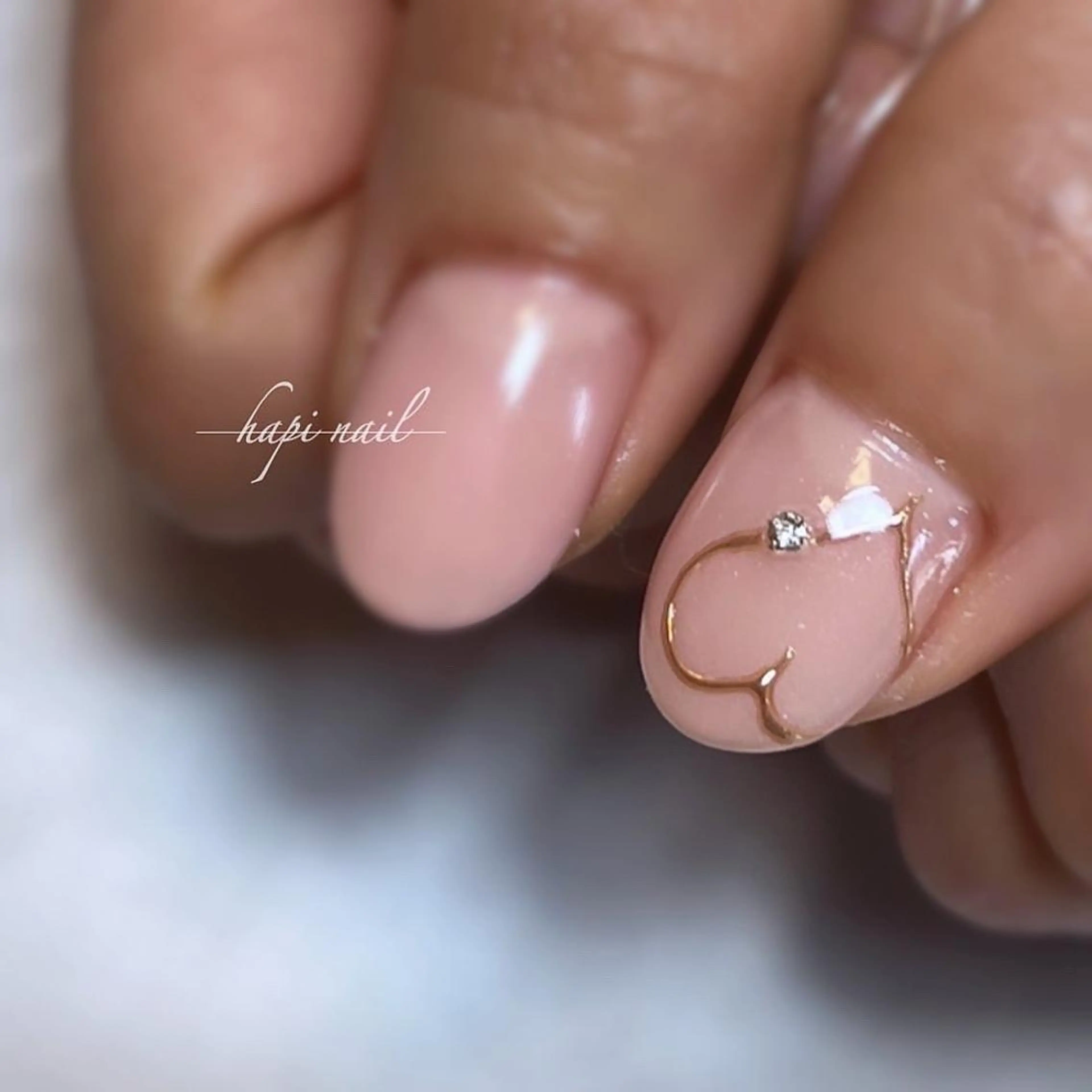 ネイル 【爪の育成専門】深爪・むしり癖・丸い爪・ガサガサなど　　Rio nail所属・Rio nail まなみのネイルデザイン