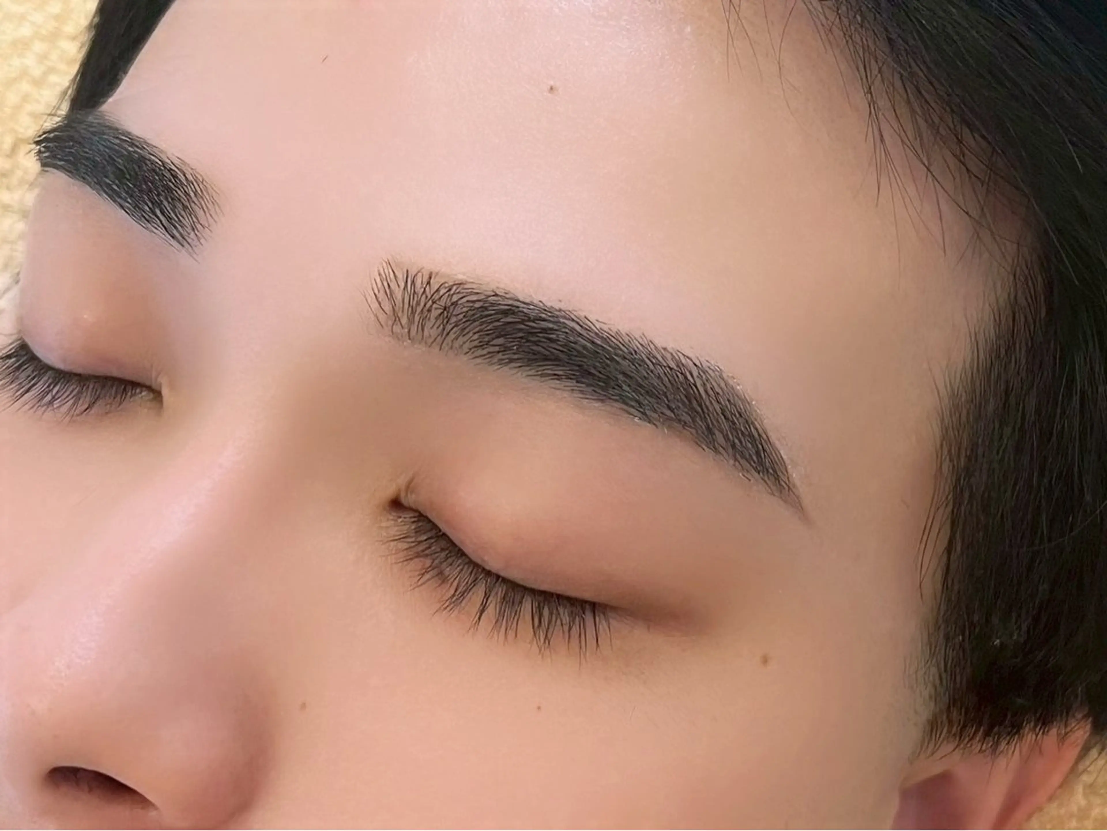 アイブロウ 🌙マツパ/束感🫧 𝑀𝐼𝑌𝑈🎀のマツエク・マツパデザイン