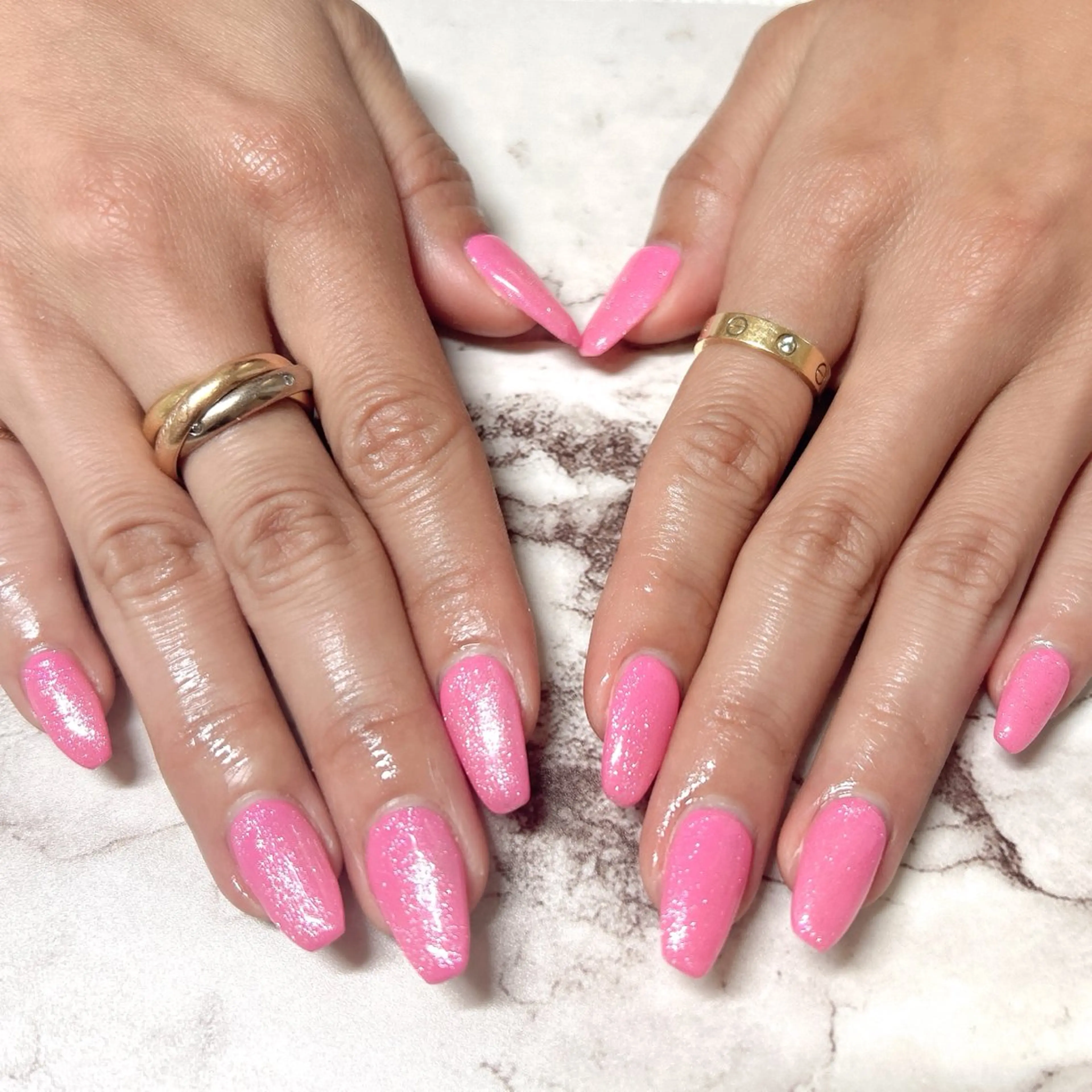 ネイル ワンカラーネイル ハンドネイル nail salon angeのネイルデザイン