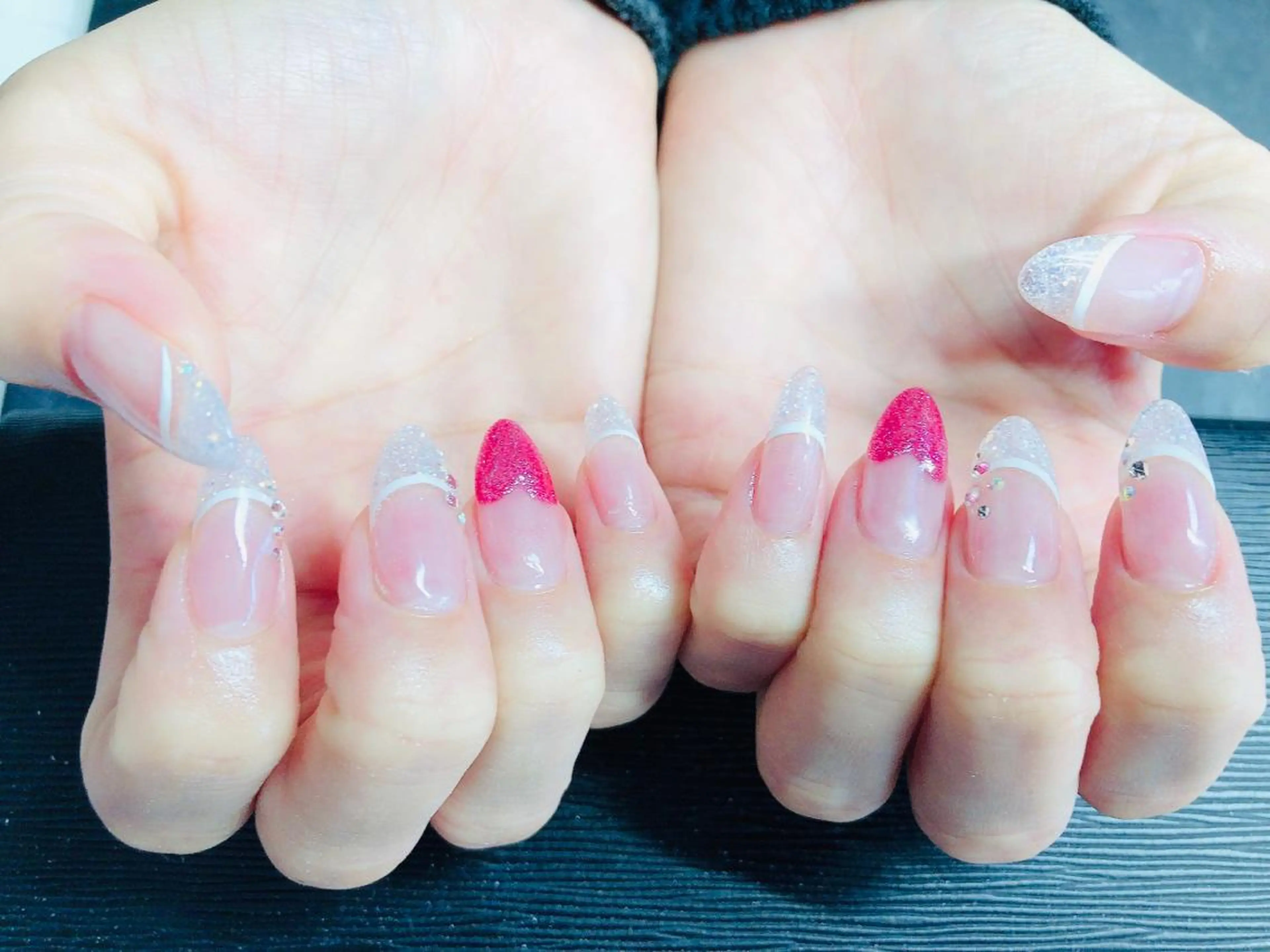 ネイル スカルプネイル gorella Ａのネイルデザイン