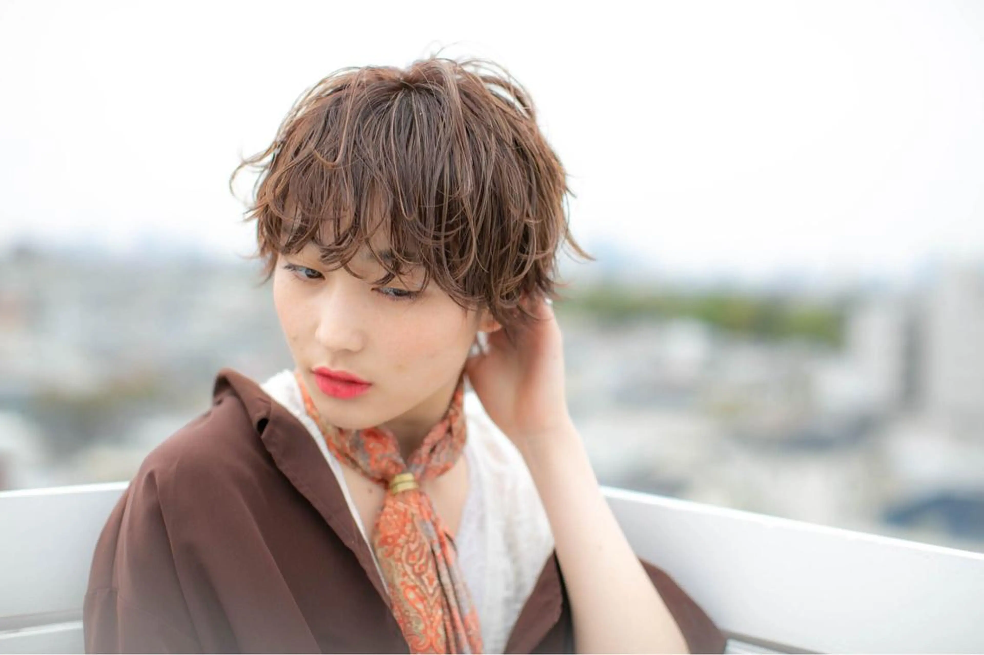 ショート ショートヘア 上村 将人のヘアスタイル