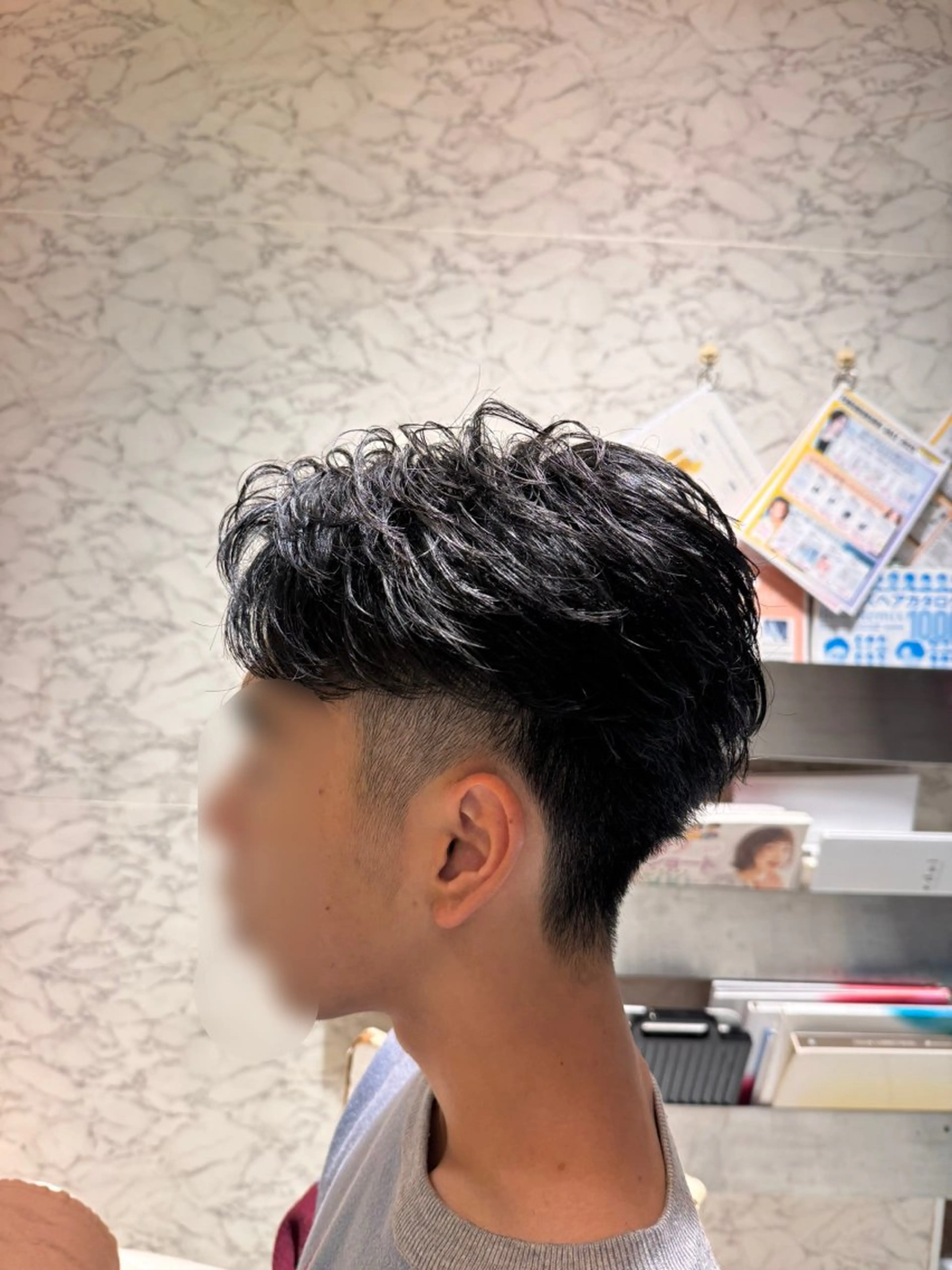 メンズ 長南 迅人のヘアスタイル