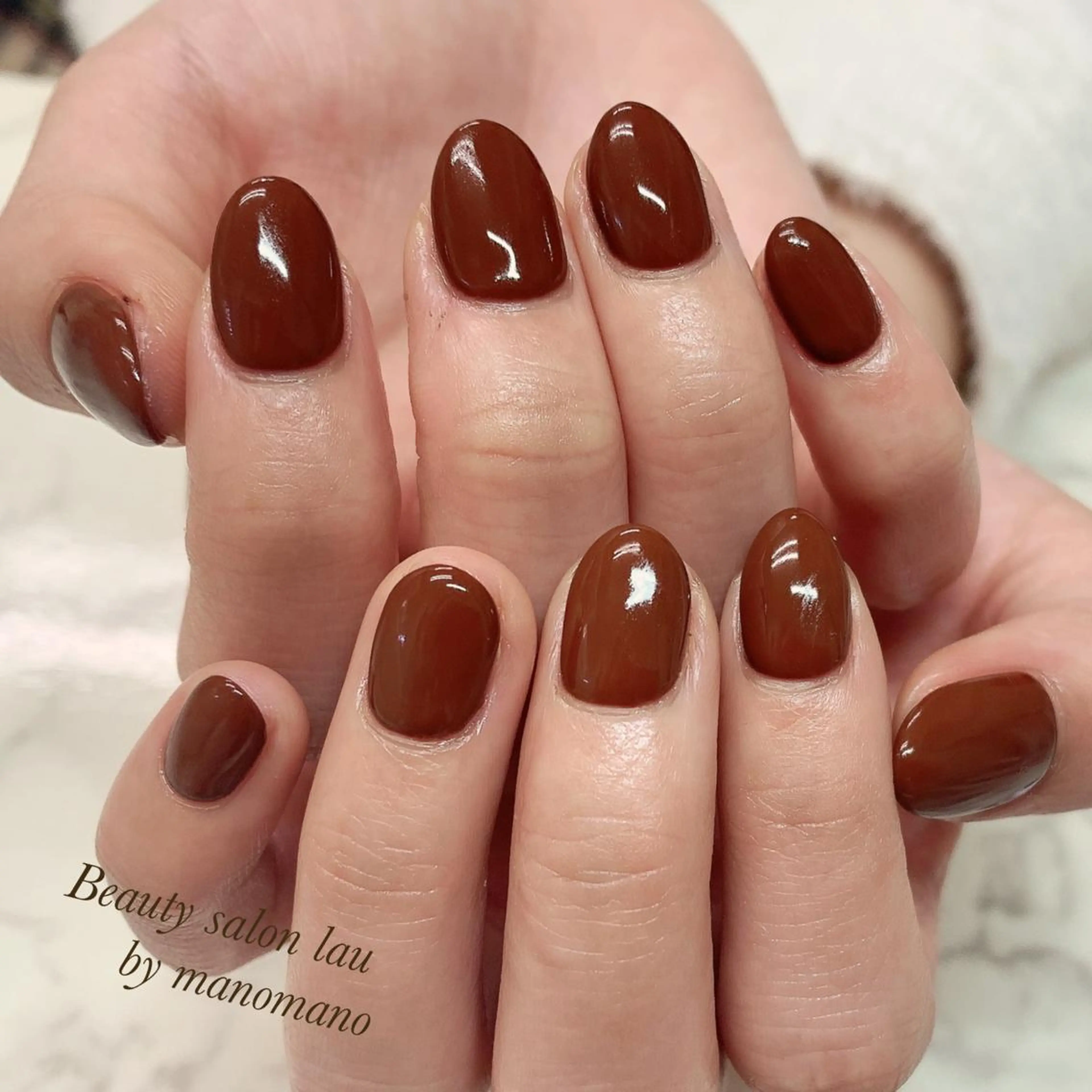 ネイル ハンドネイル ラウバイマノマノ なかざとのネイルデザイン