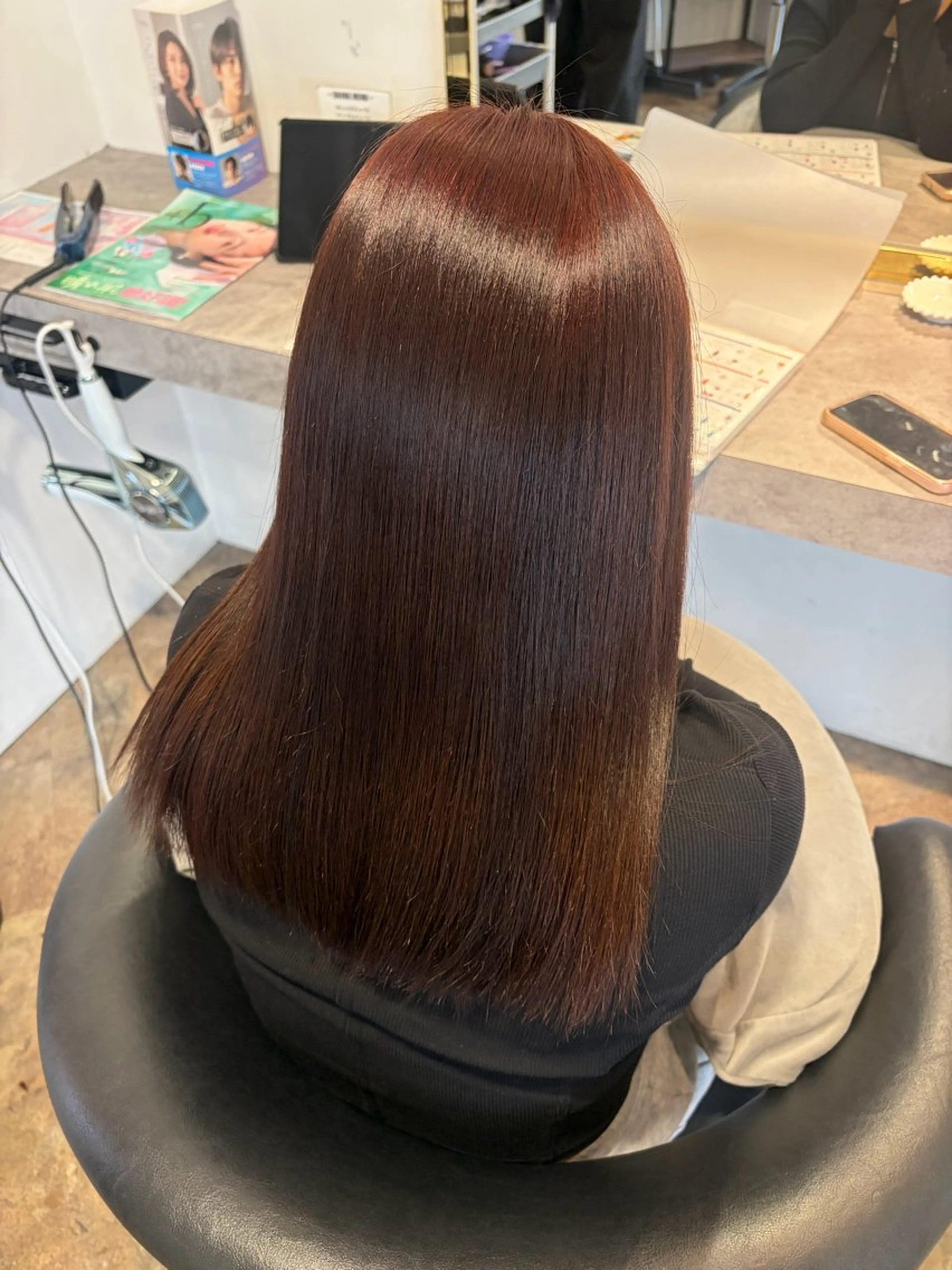 ロング 佐野 叶羽のヘアスタイル