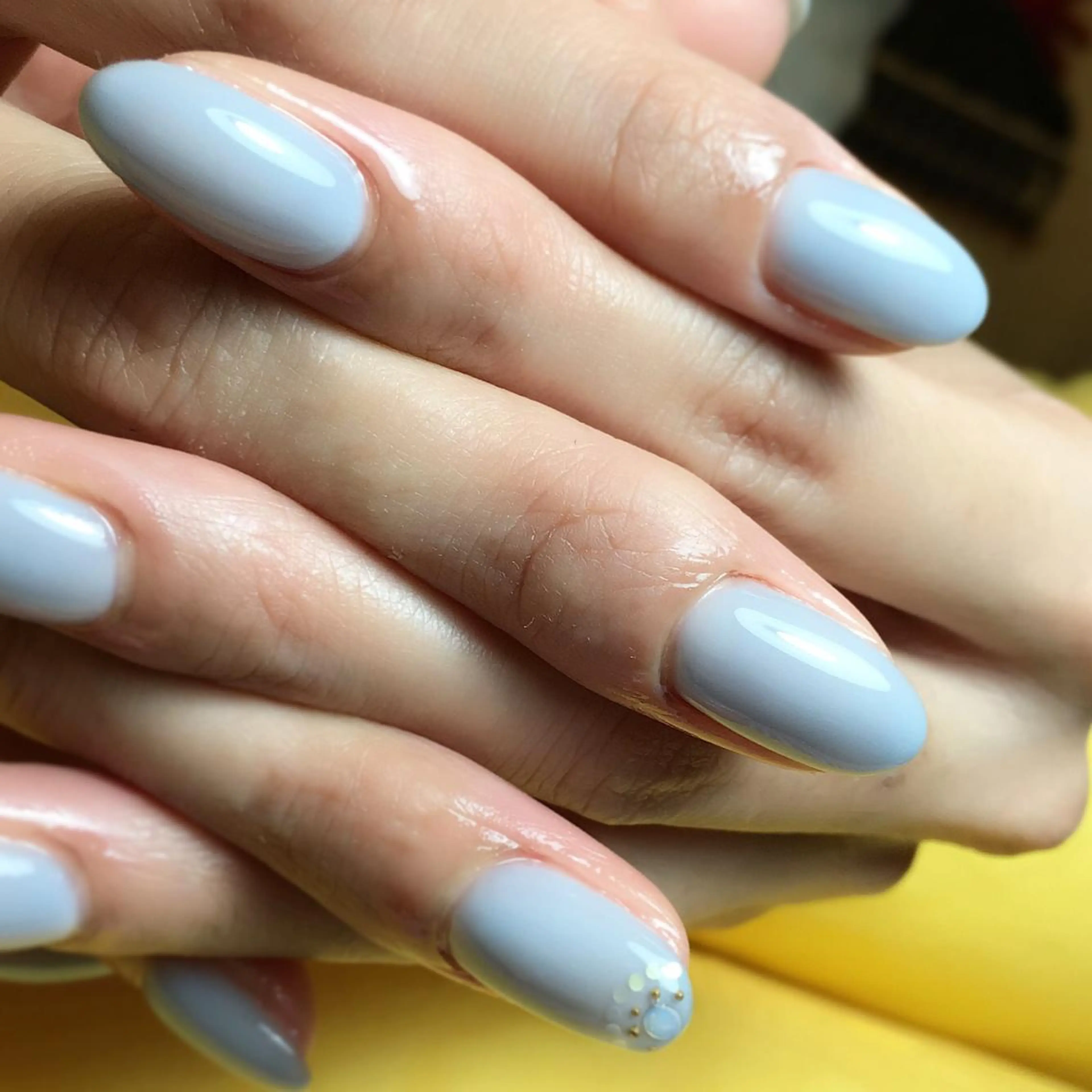 ネイル ブルー Nail salon viewt55☺︎のネイルデザイン