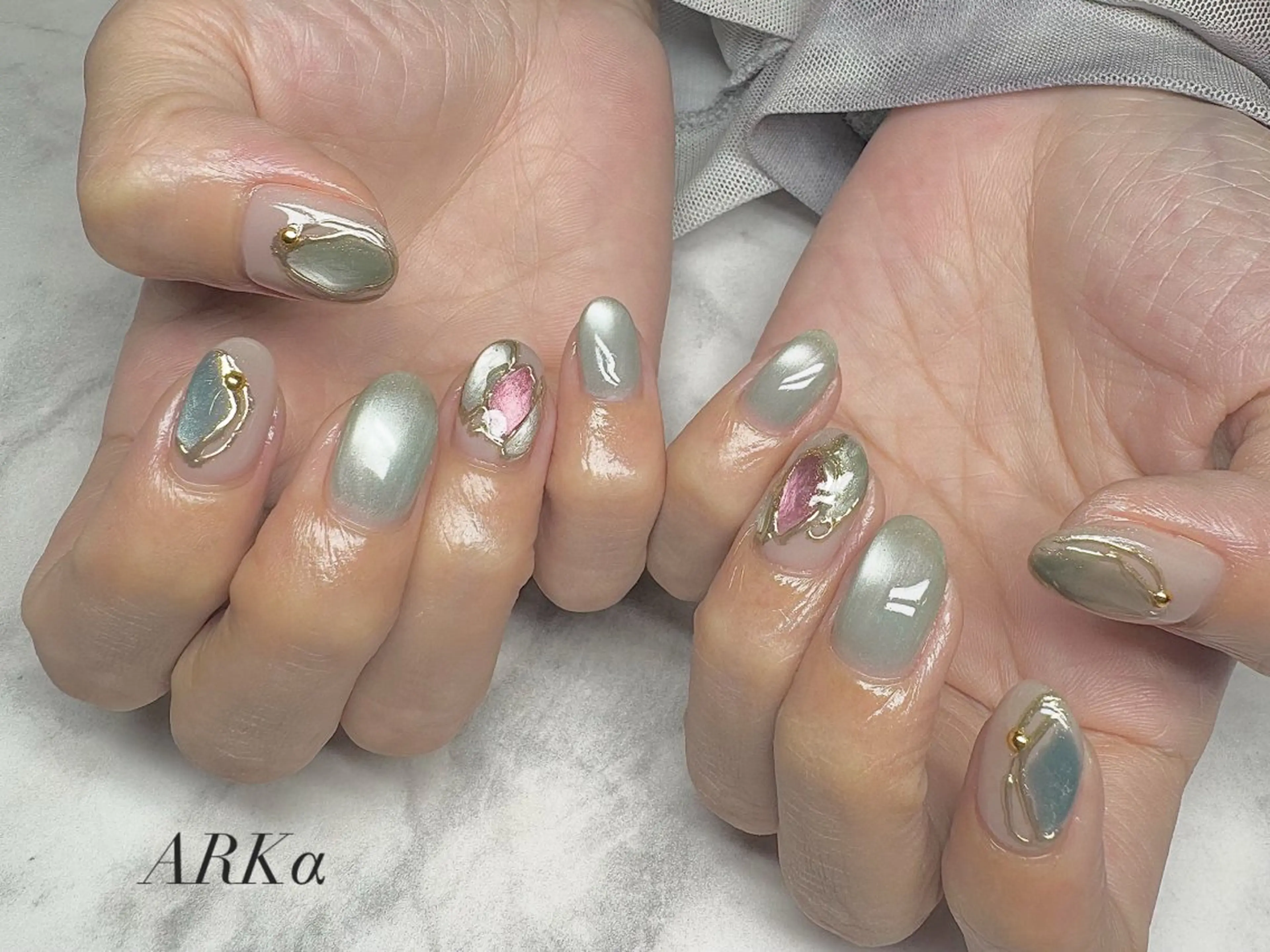 ネイル ハンドネイル Nailsalon ARKαのネイルデザイン