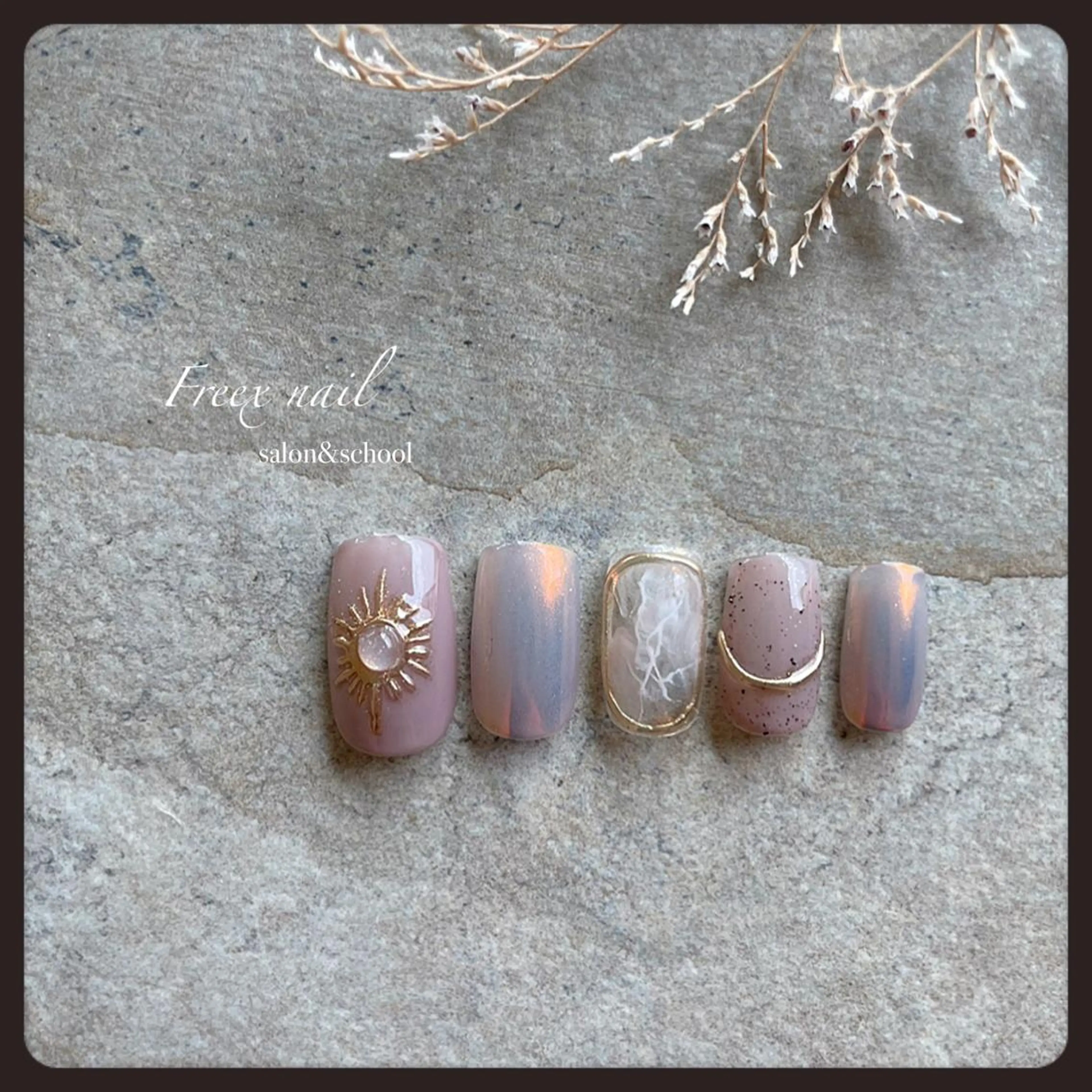 ネイル ハンドネイル ハンドケア freex nail /ニュアンス/個性派のネイルデザイン