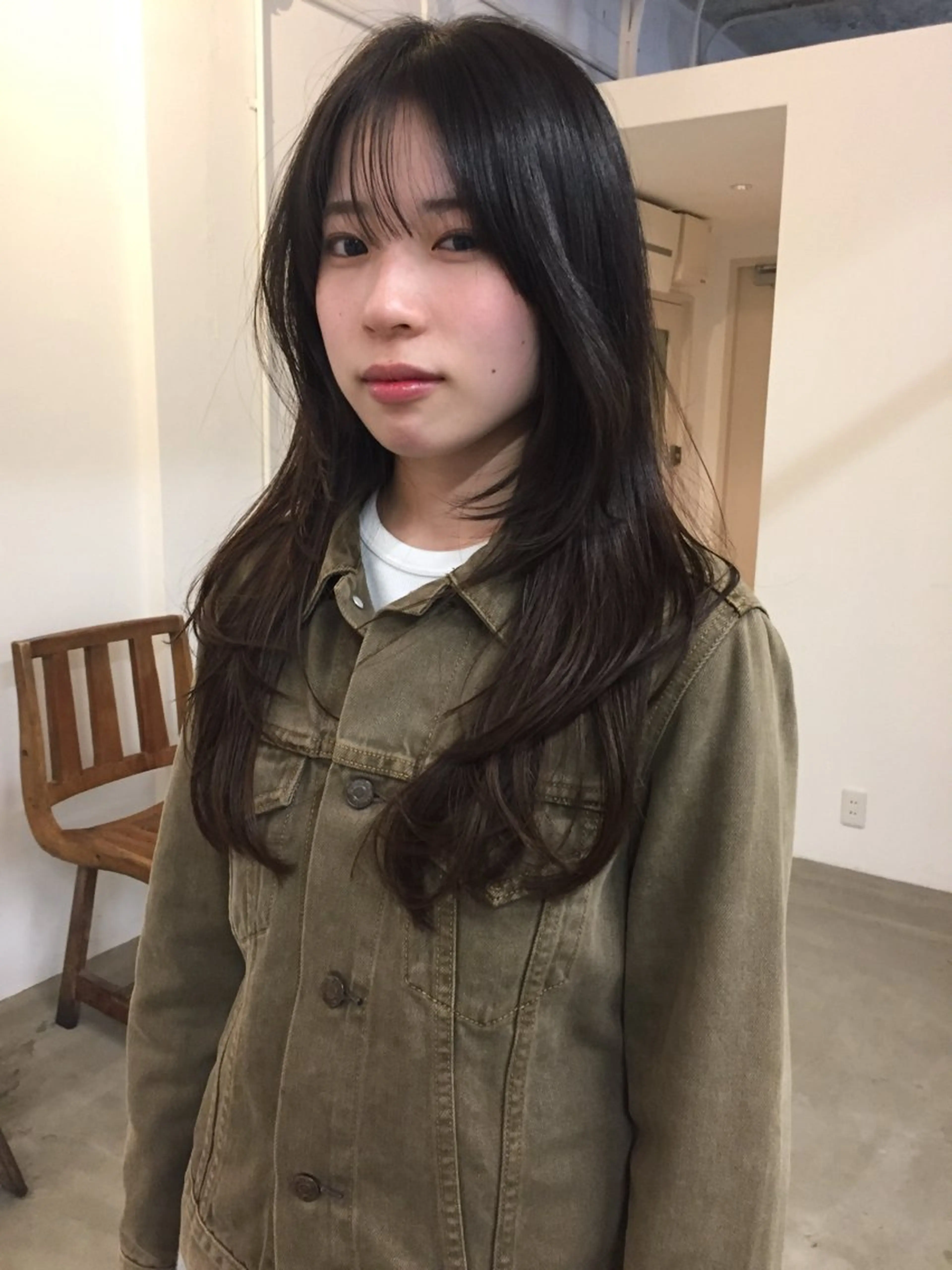 ロング カット 松林 芽依のヘアスタイル