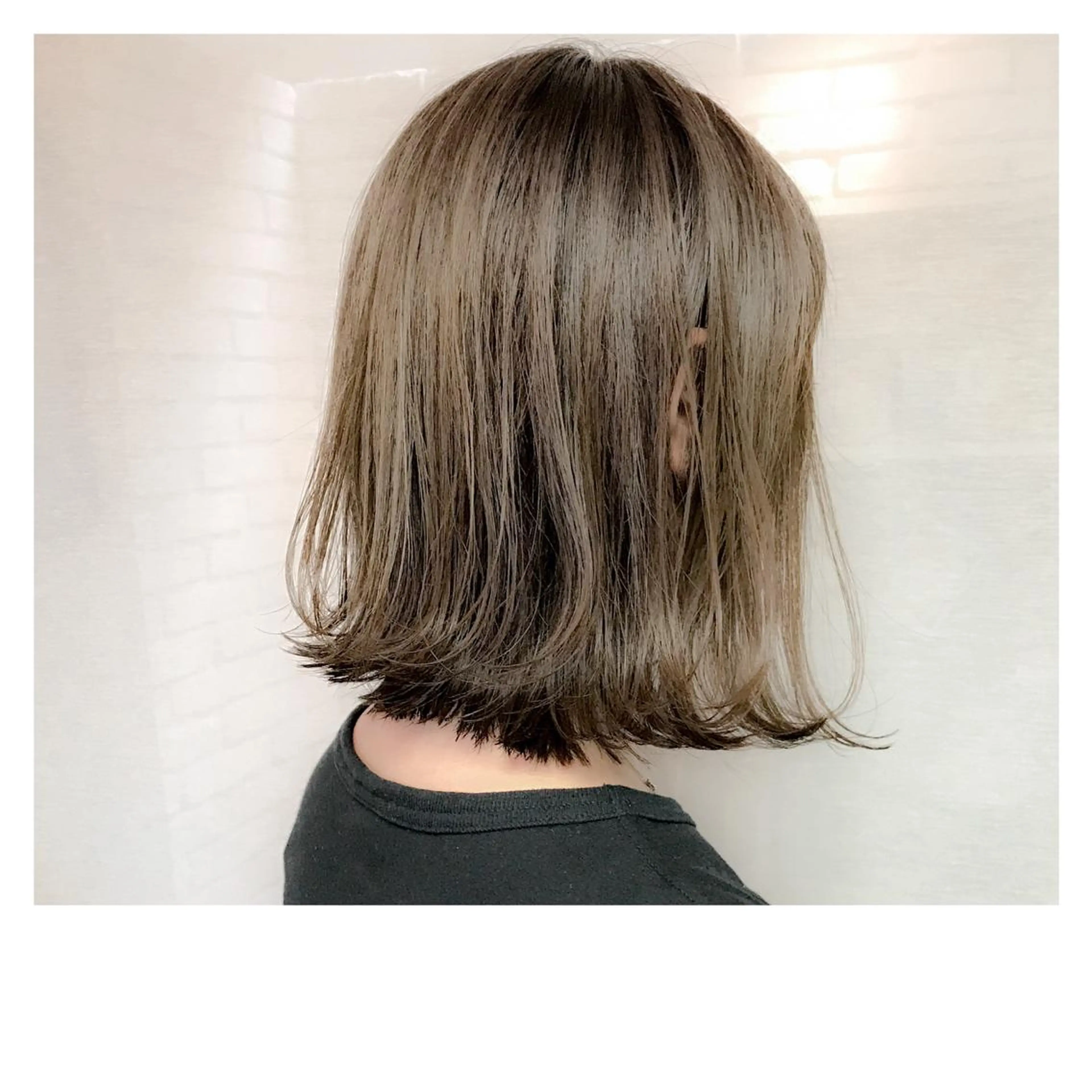 ミディアム カラー アッシュ clan五反田所属・髪質改善、縮毛矯正 店長浅野太郎のヘアスタイル